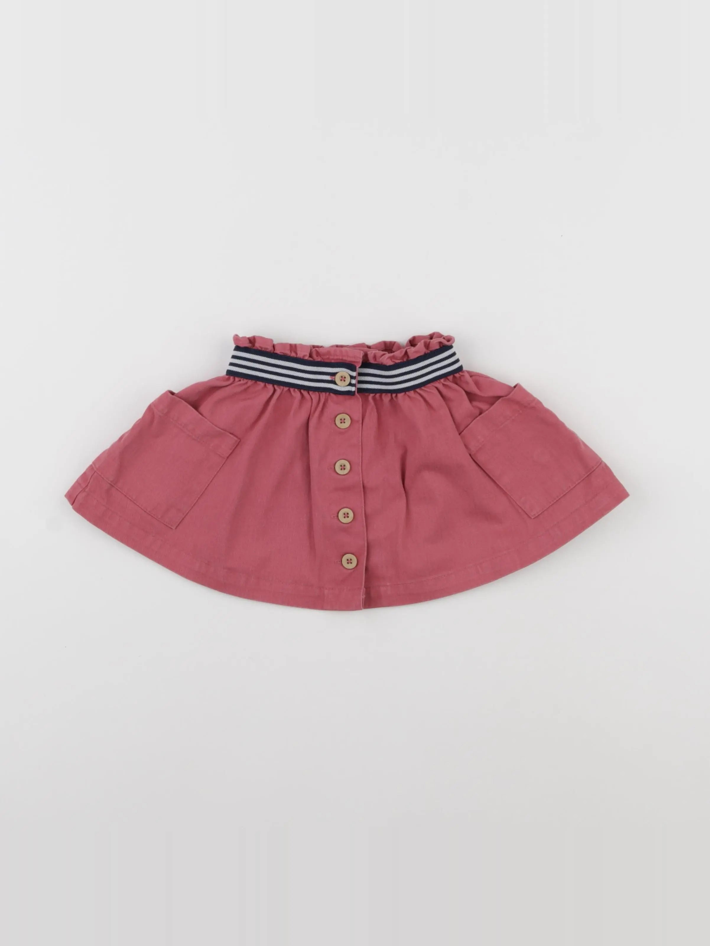 Vertbaudet - jupe rose - 18 mois