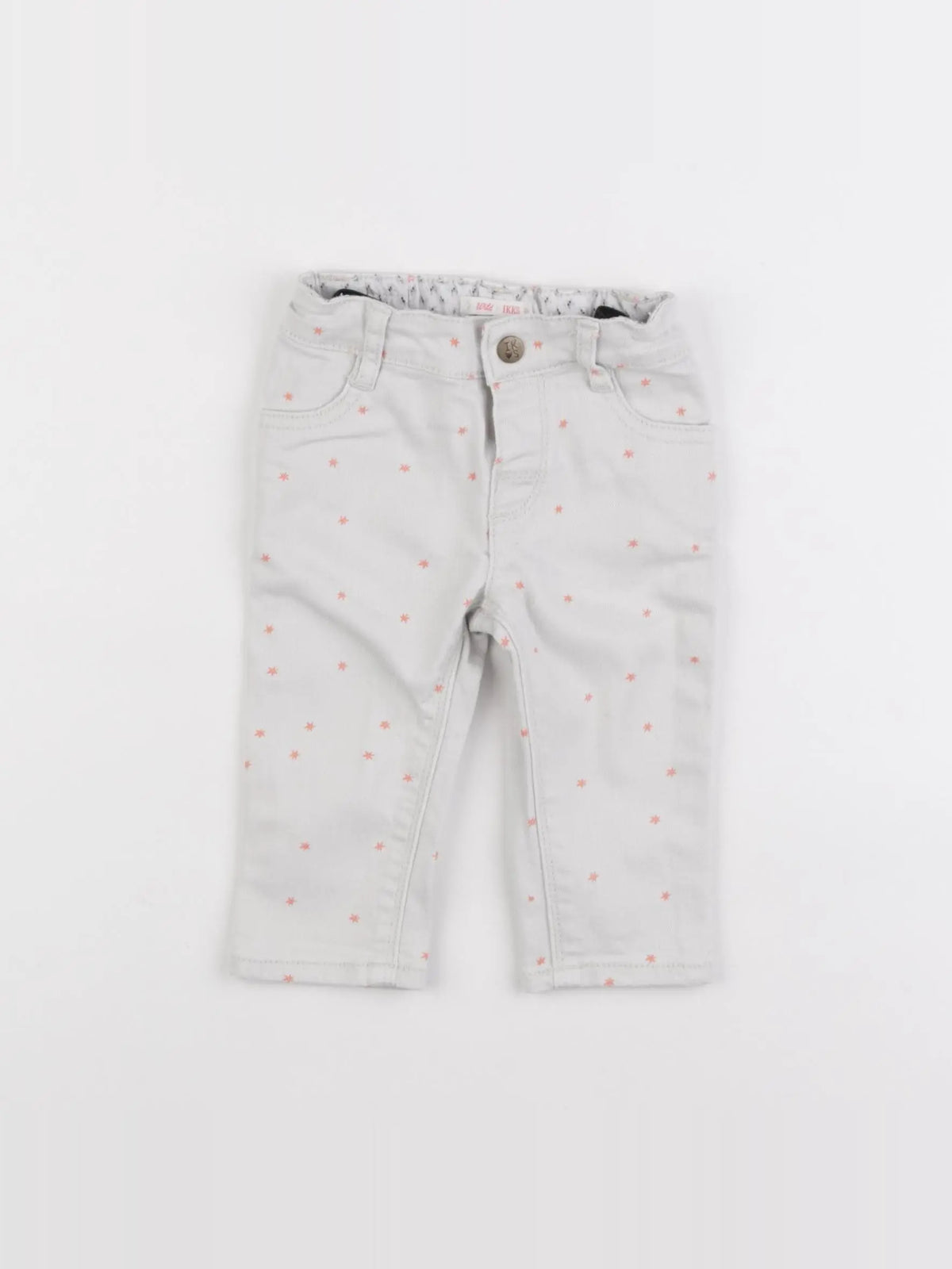 IKKS - jean beige - 6 mois