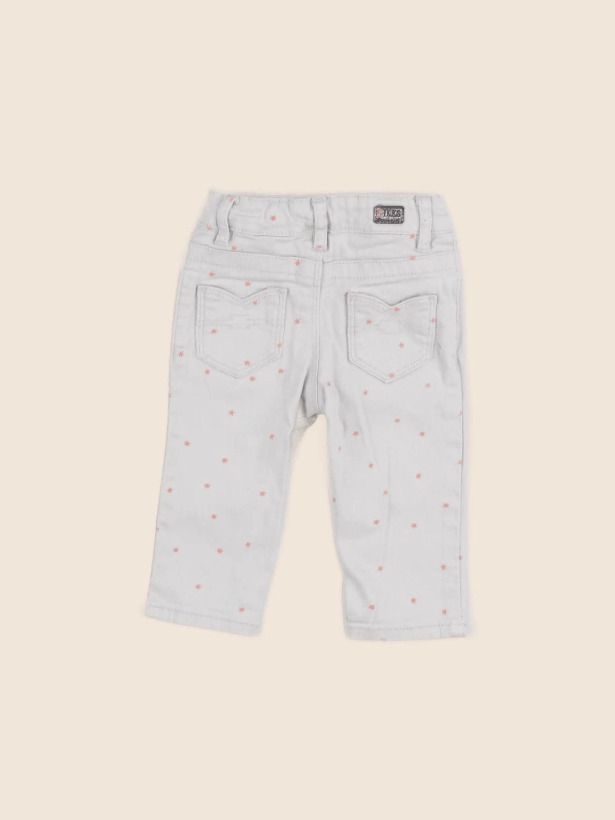 IKKS - jean beige - 6 mois