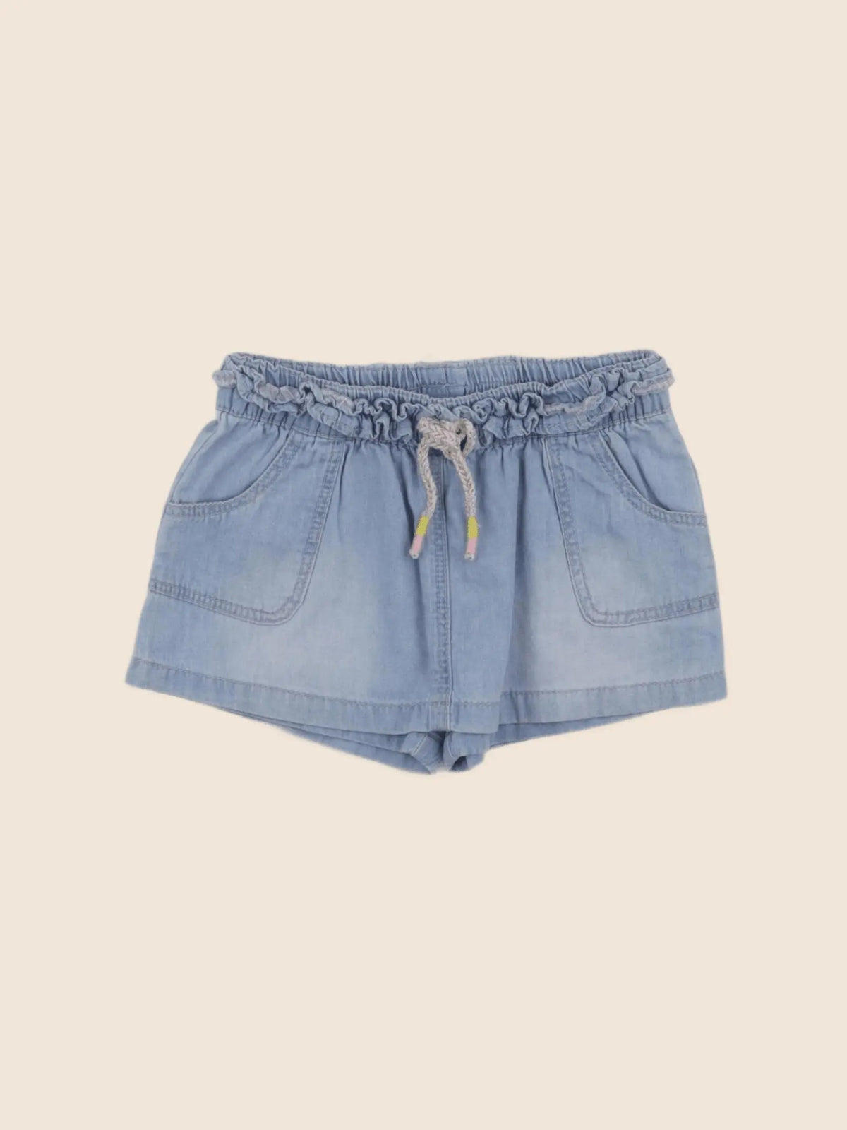 Vertbaudet - short bleu - 12 mois