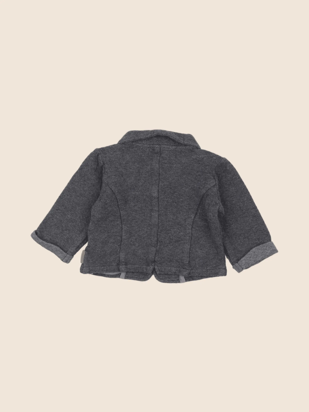 Vertbaudet - veste gris - 12 mois
