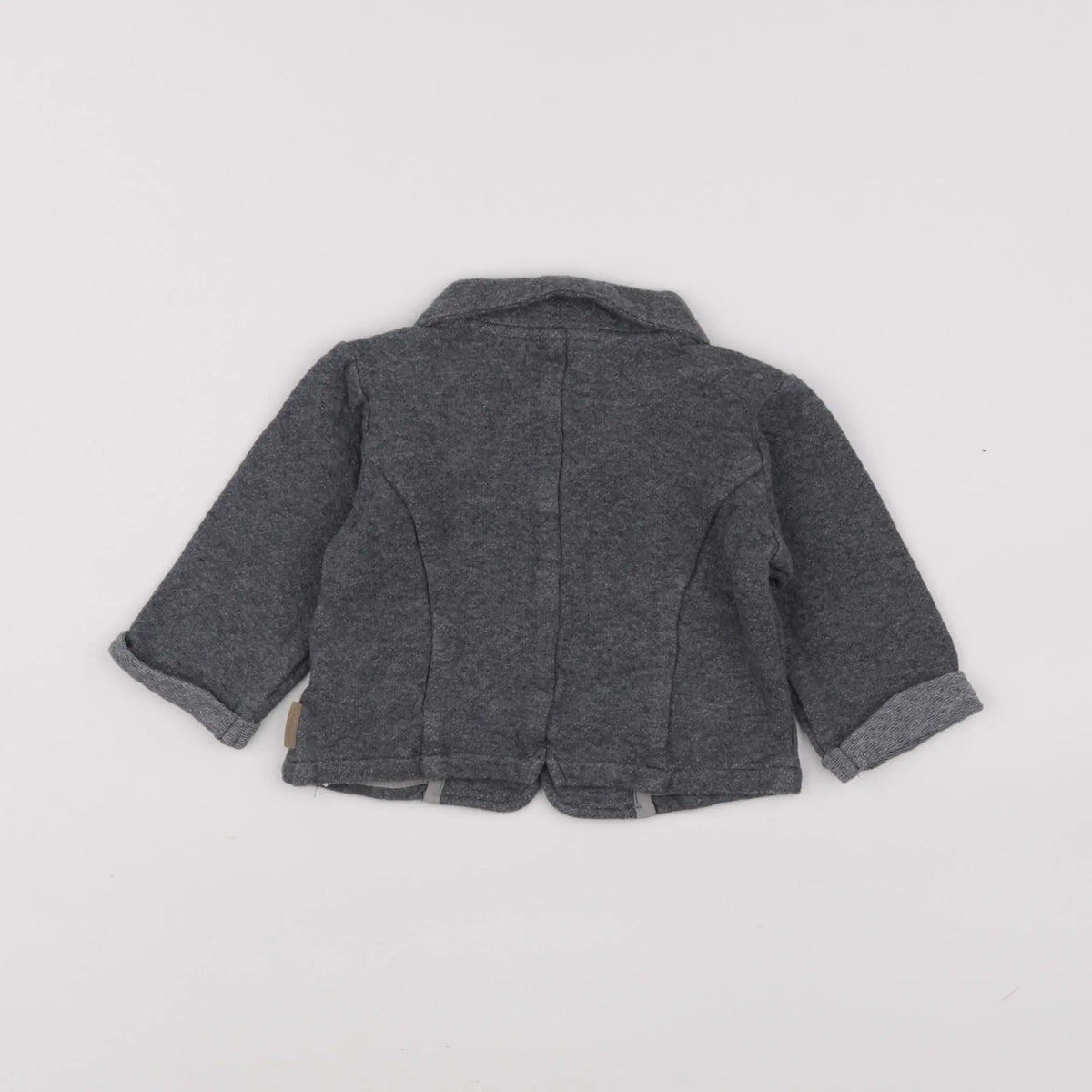 Vertbaudet - veste gris - 12 mois