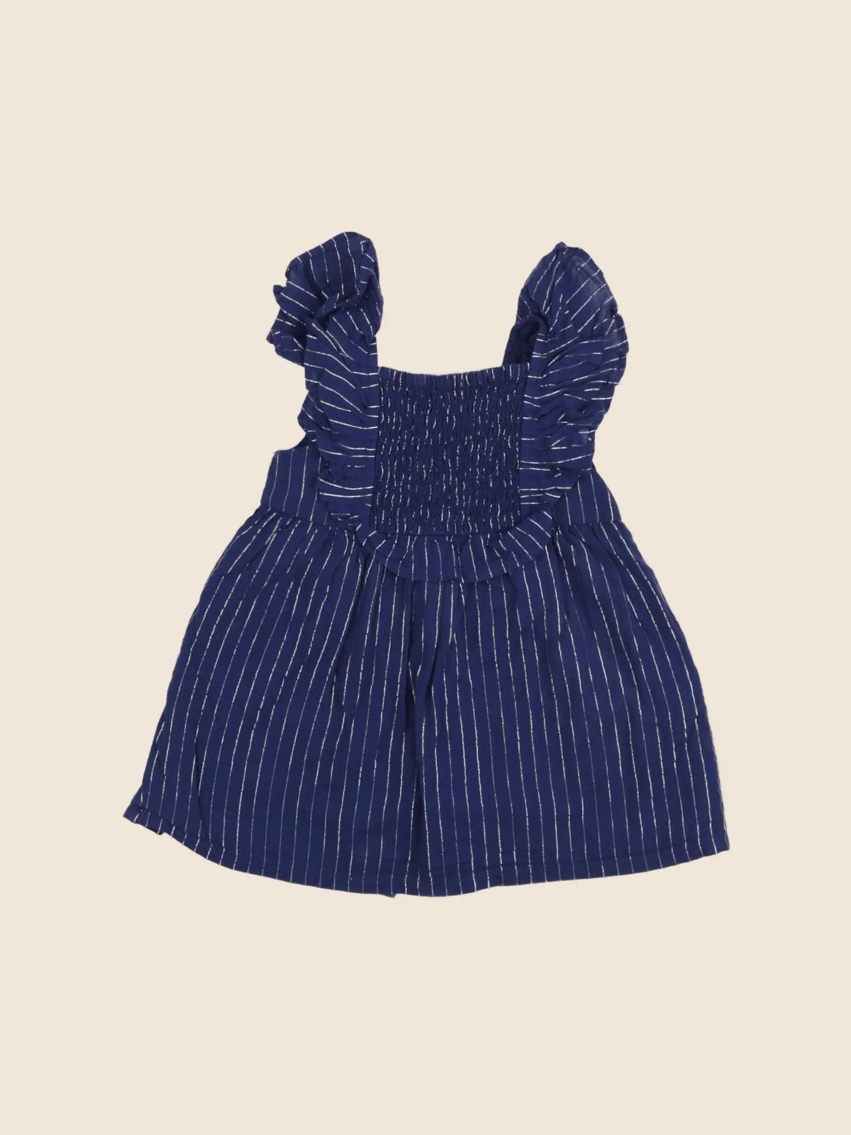 Vertbaudet - robe bleu - 6 mois