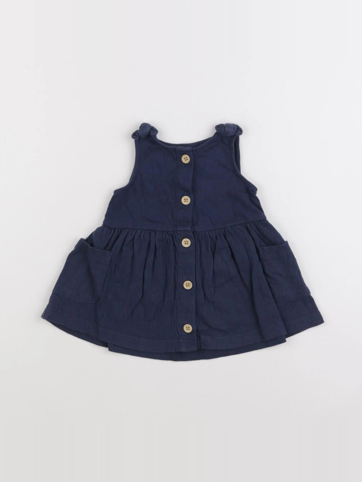 Vertbaudet - robe bleu - 6 mois