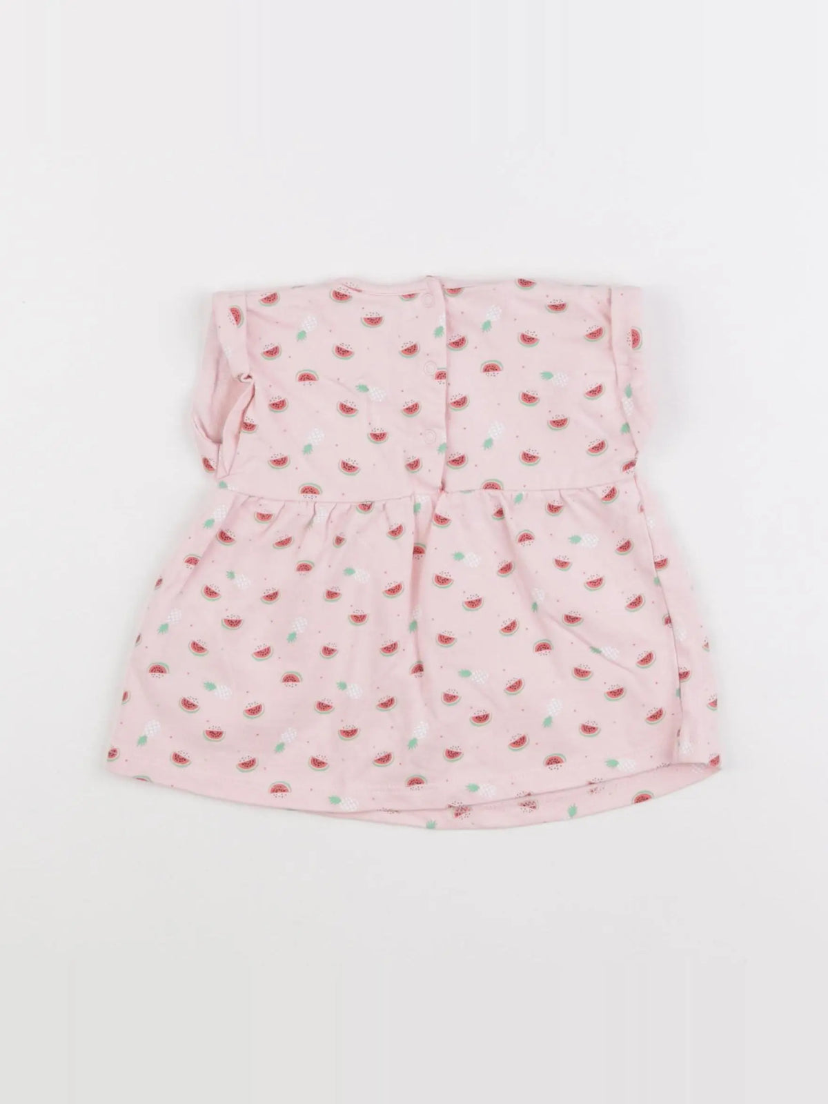 Vertbaudet - tee-shirt rose - 6 mois