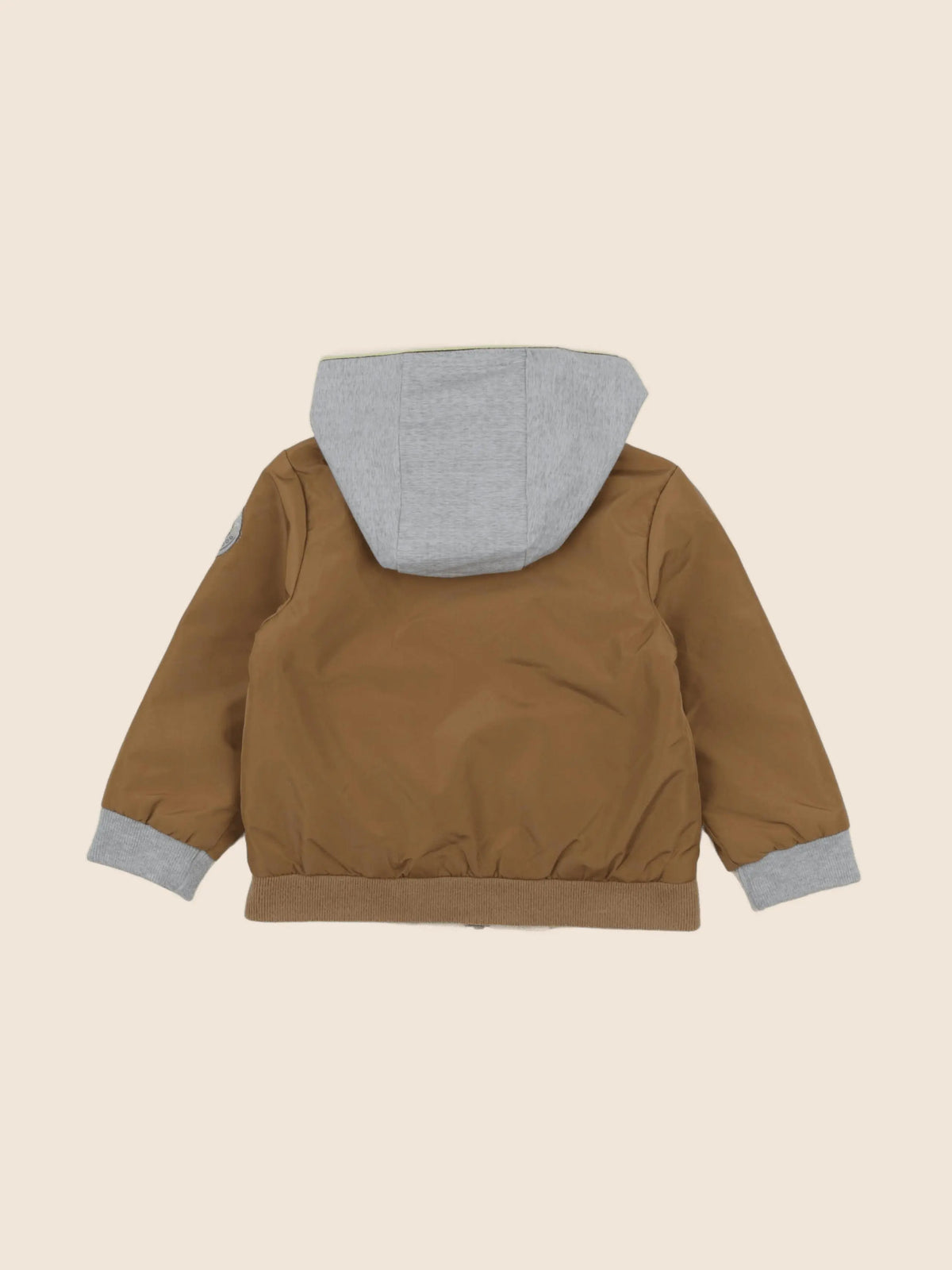IKKS - veste réversible gris, marron - 18 mois