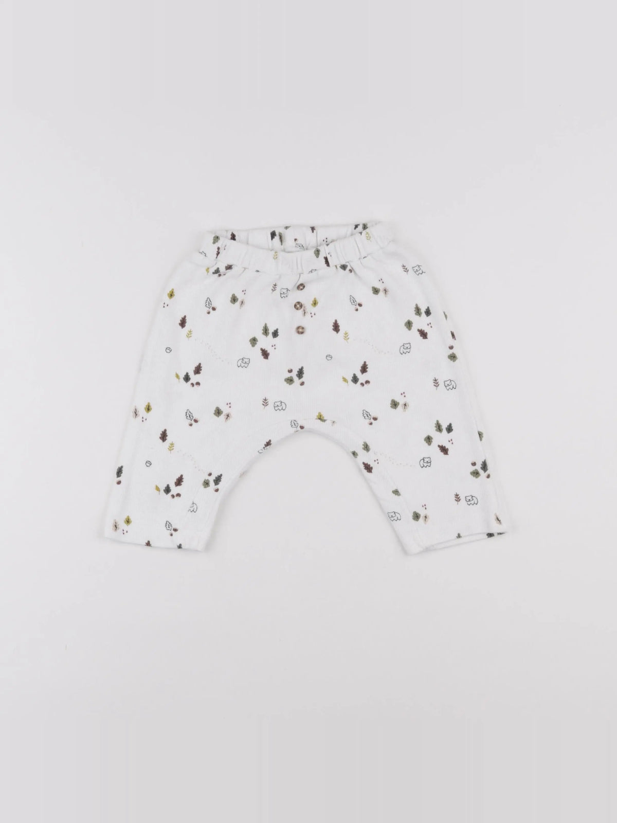 Vertbaudet - jogging blanc - 6 mois