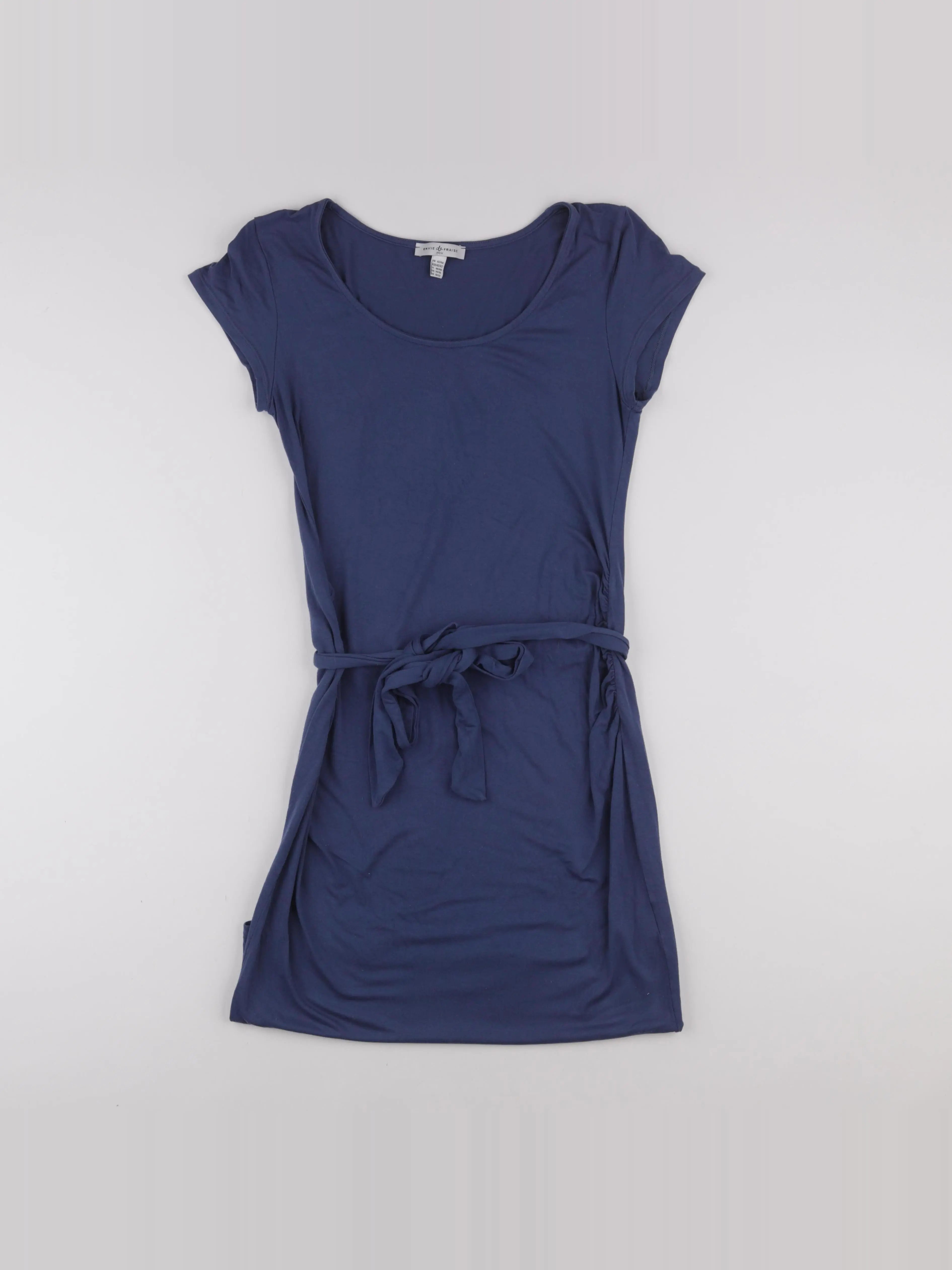 Envie de fraise - robe grossesse bleu - 42 à 44