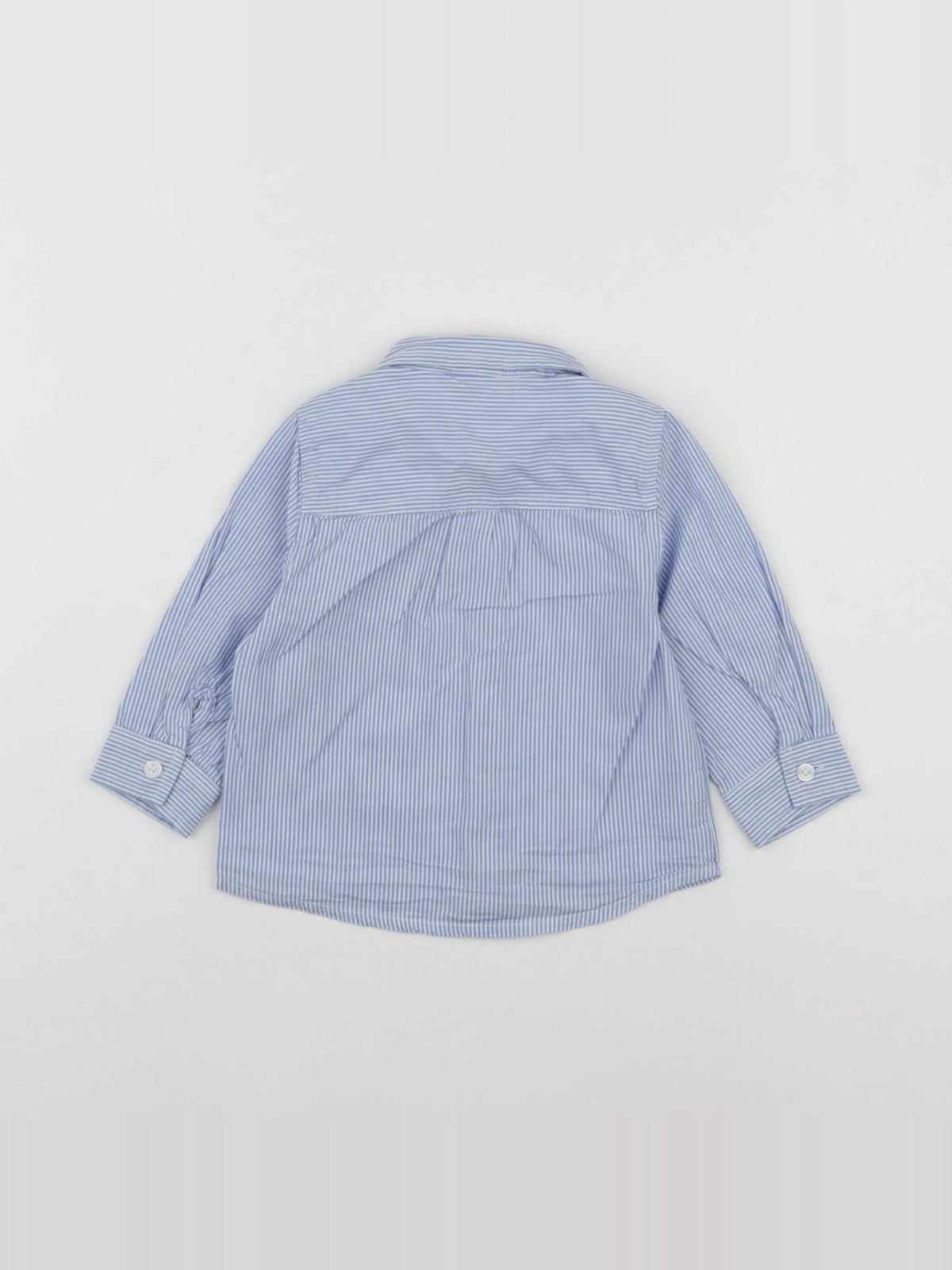 Tape à l'oeil - chemise bleu - 12 mois