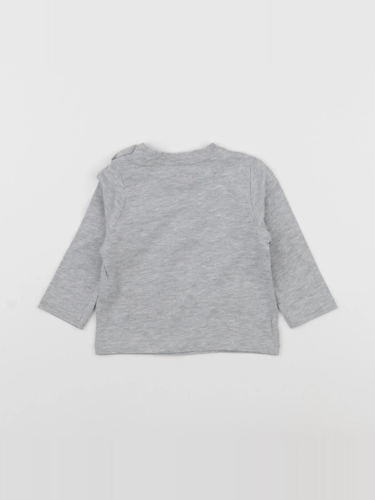 Vertbaudet - tee-shirt gris - 9 mois