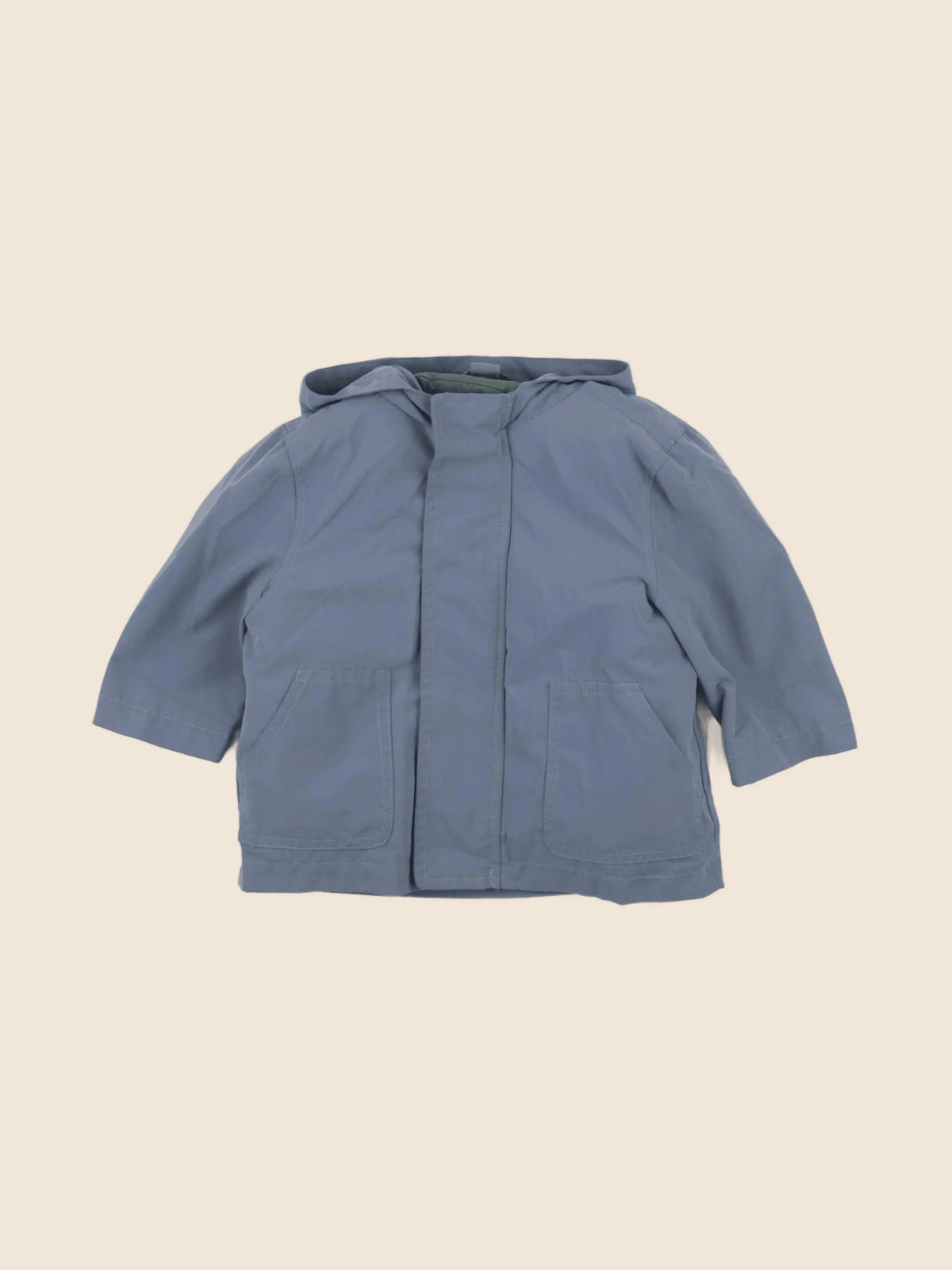 Vertbaudet - veste doublure amovible bleu - 6 mois