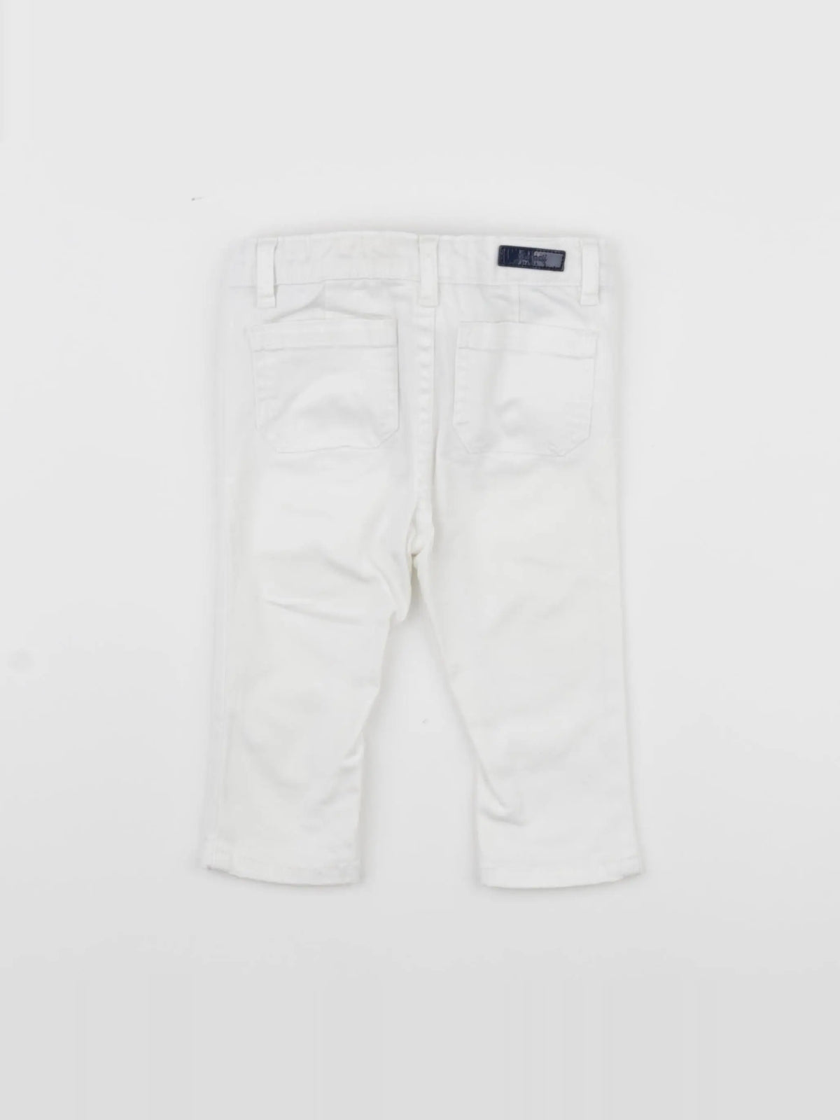 Jacadi - pantalon blanc - 12 mois