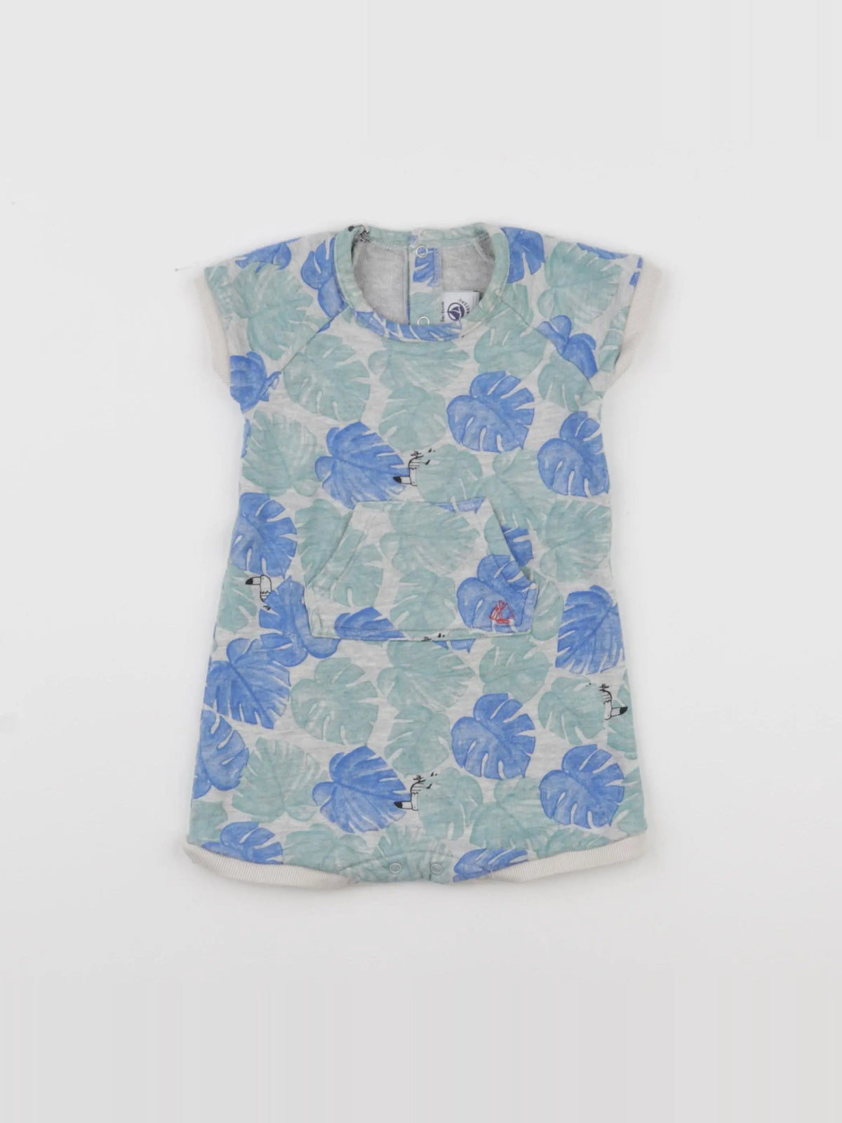 Petit Bateau - combinaison gris - 3 mois
