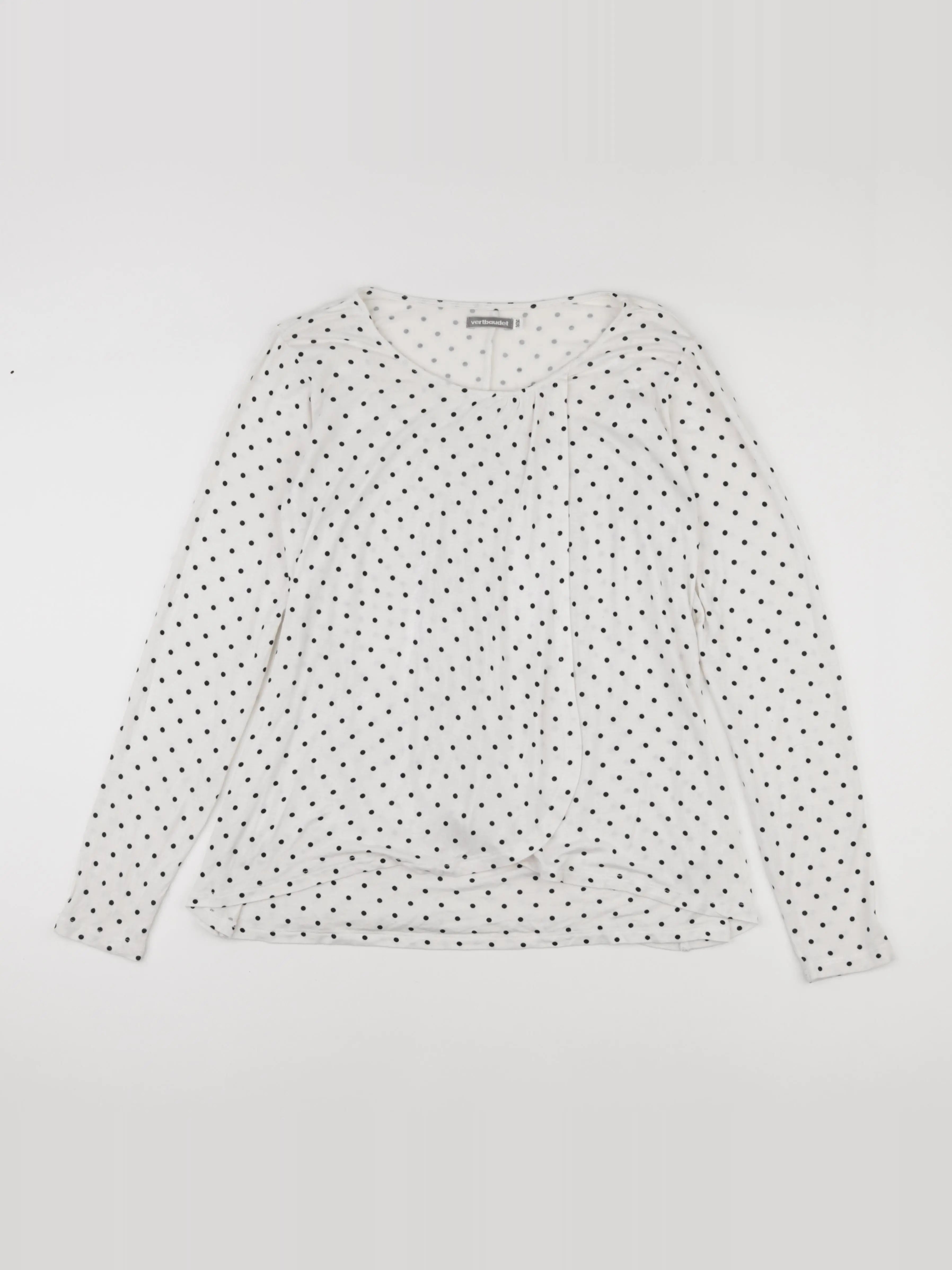 Vertbaudet - tee-shirt grossesse, allaitement blanc - 34 à 36