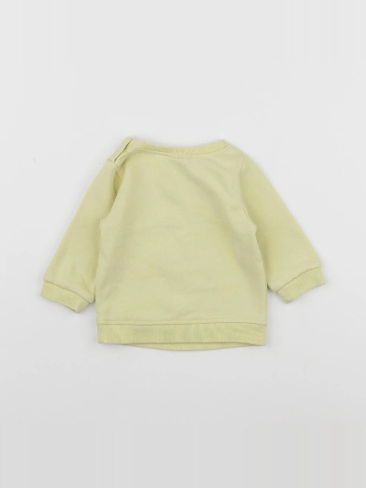 Tape à l'oeil - sweat jaune - 3 mois