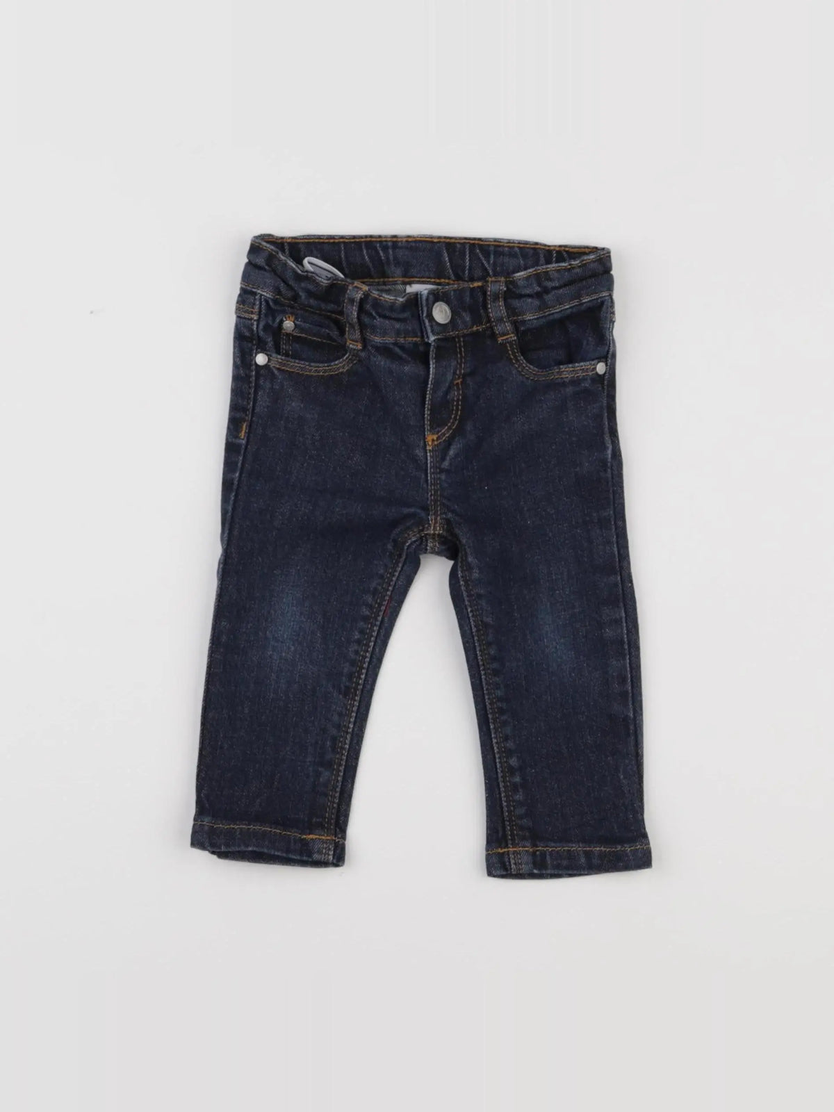 Petit Bateau - jean bleu - 3/6 mois