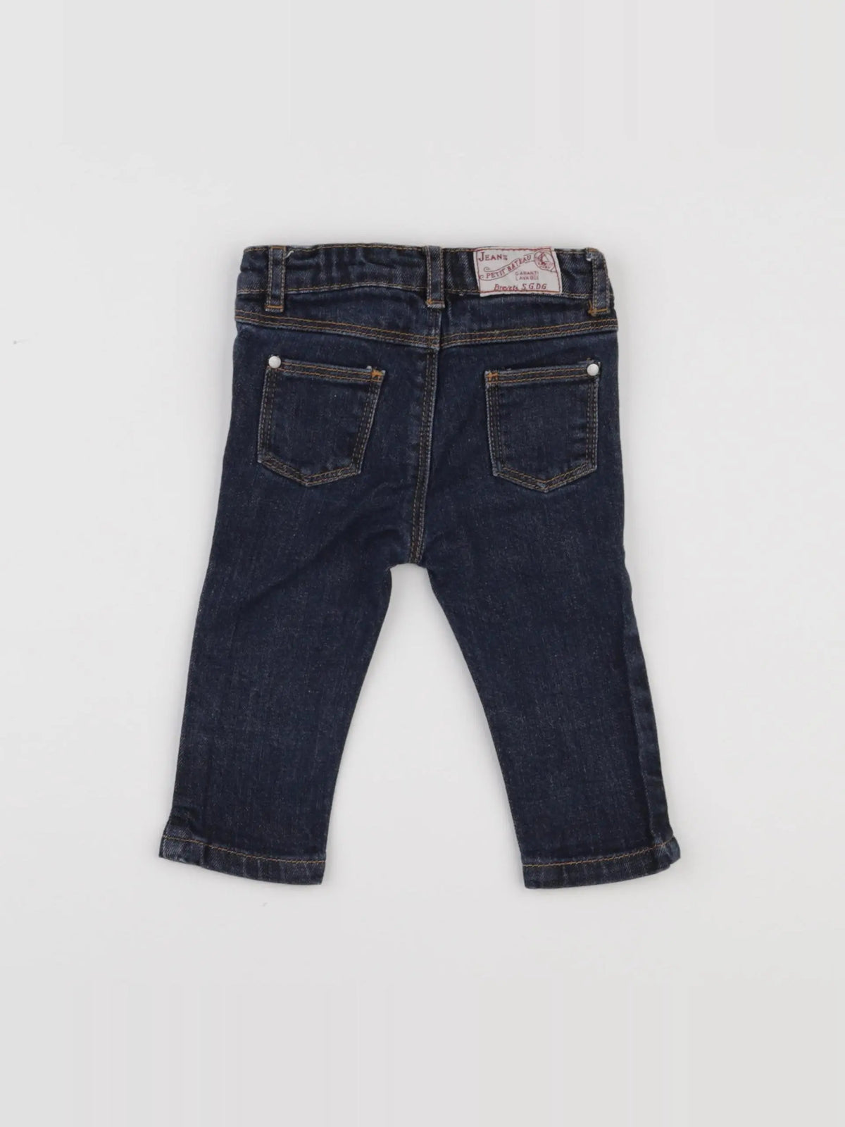 Petit Bateau - jean bleu - 3/6 mois