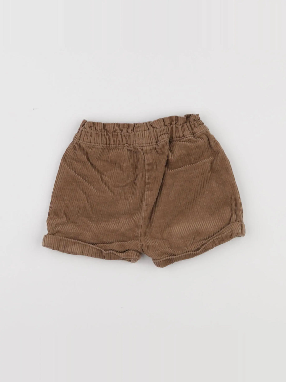 Vertbaudet - short marron - 1 an à 18 mois
