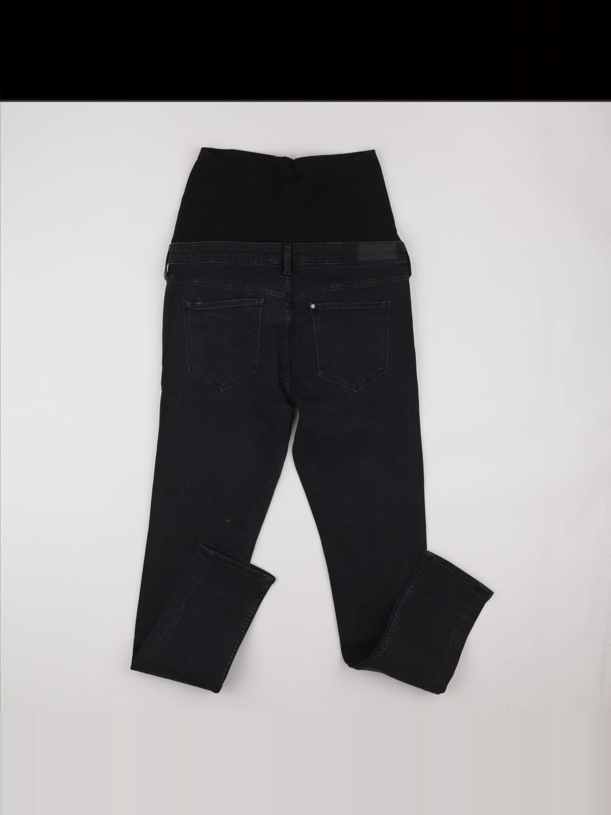 H&M - jean grossesse noir - 42