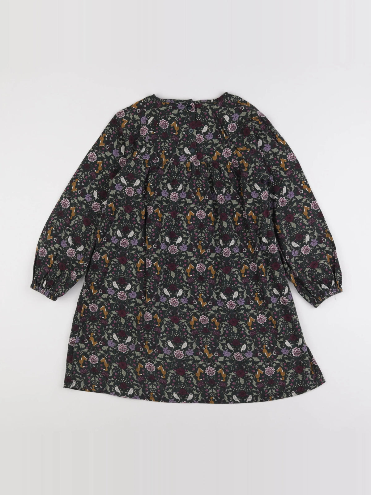 Vertbaudet - robe multicolore - 9 ans
