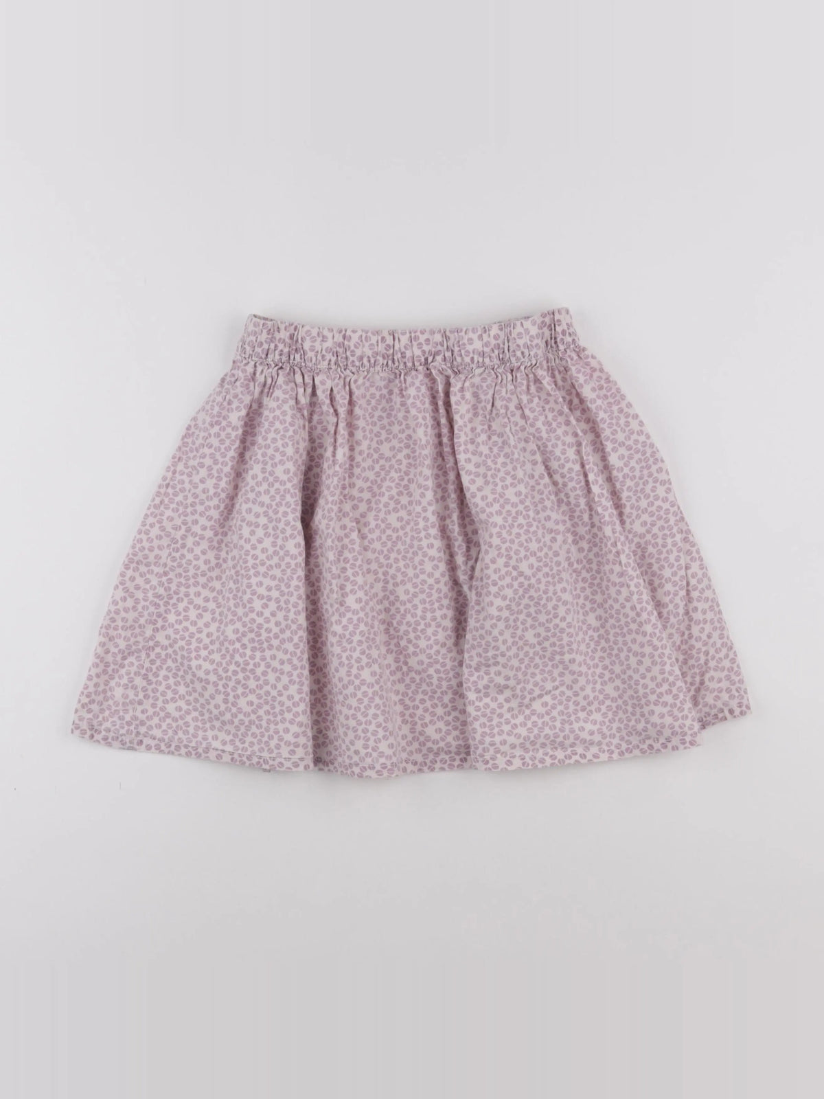 Vertbaudet - jupe blanc, violet - 10 ans