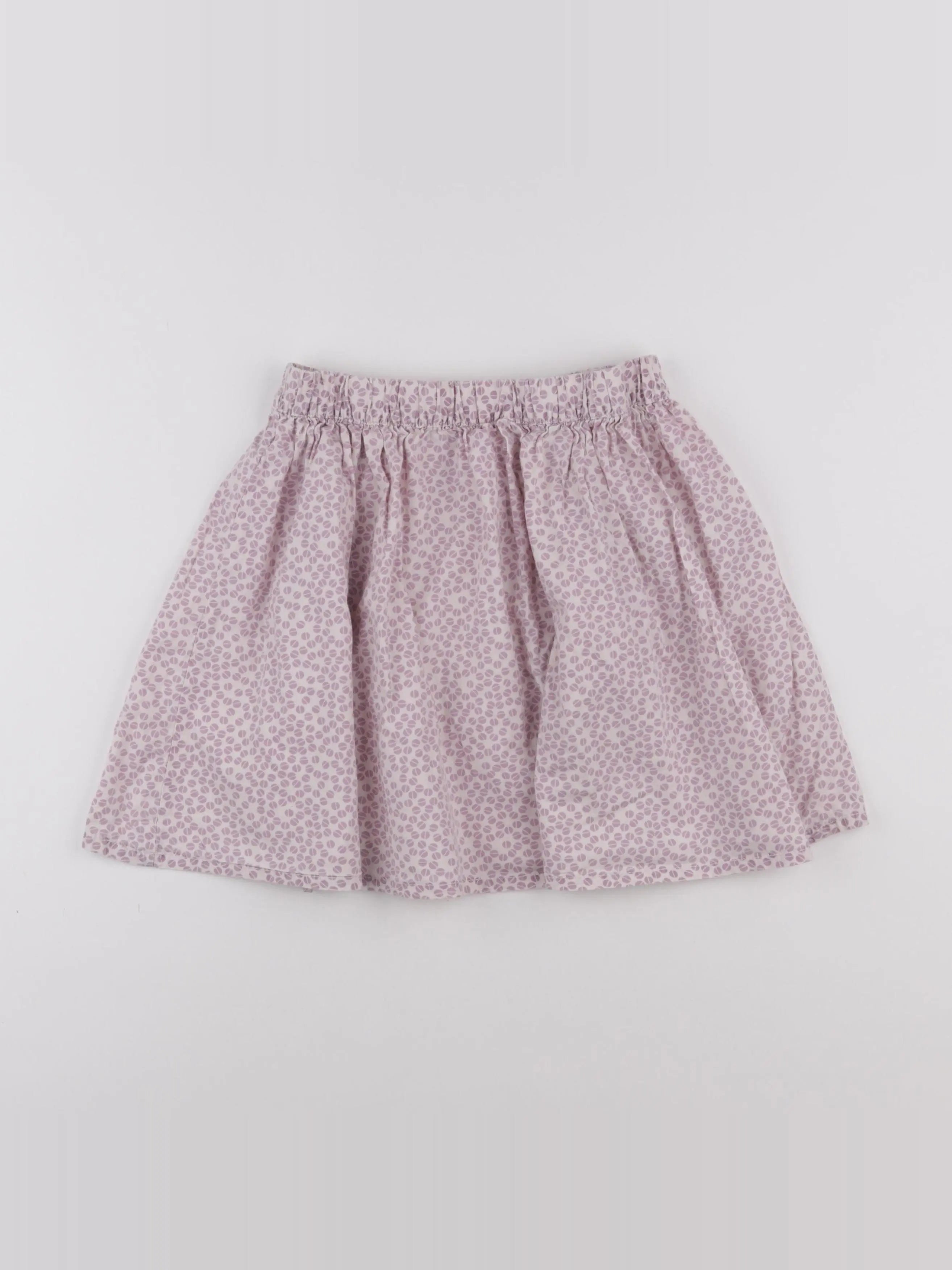 Vertbaudet - jupe blanc, violet - 10 ans