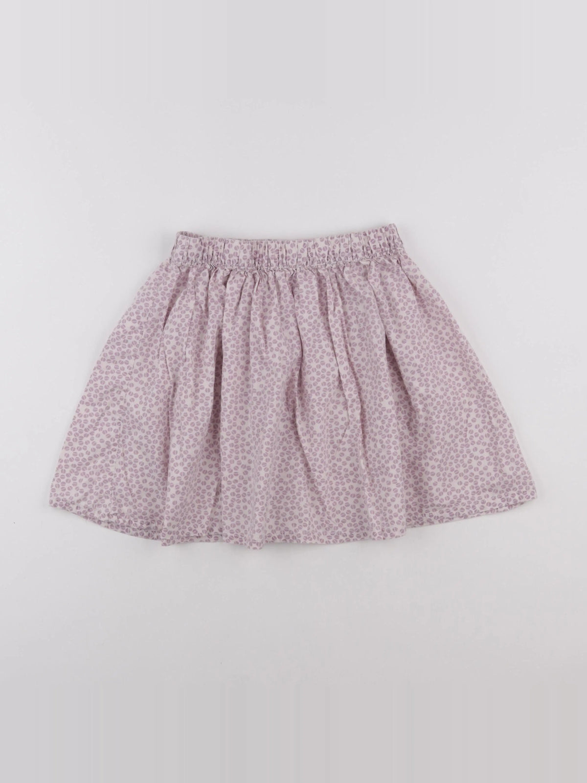 Vertbaudet - jupe blanc, violet - 10 ans