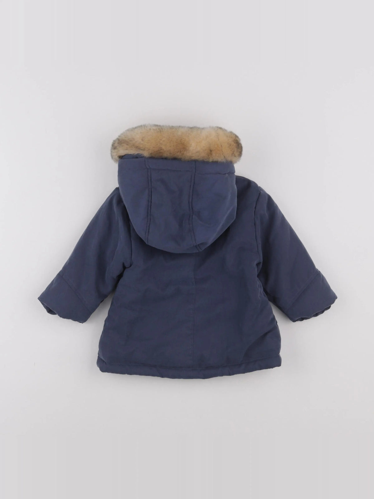 Vertbaudet - parka bleu - 9 mois