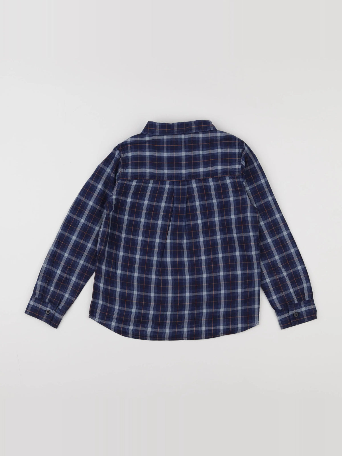 Little Cigogne - chemise blanc, bleu - 6 ans