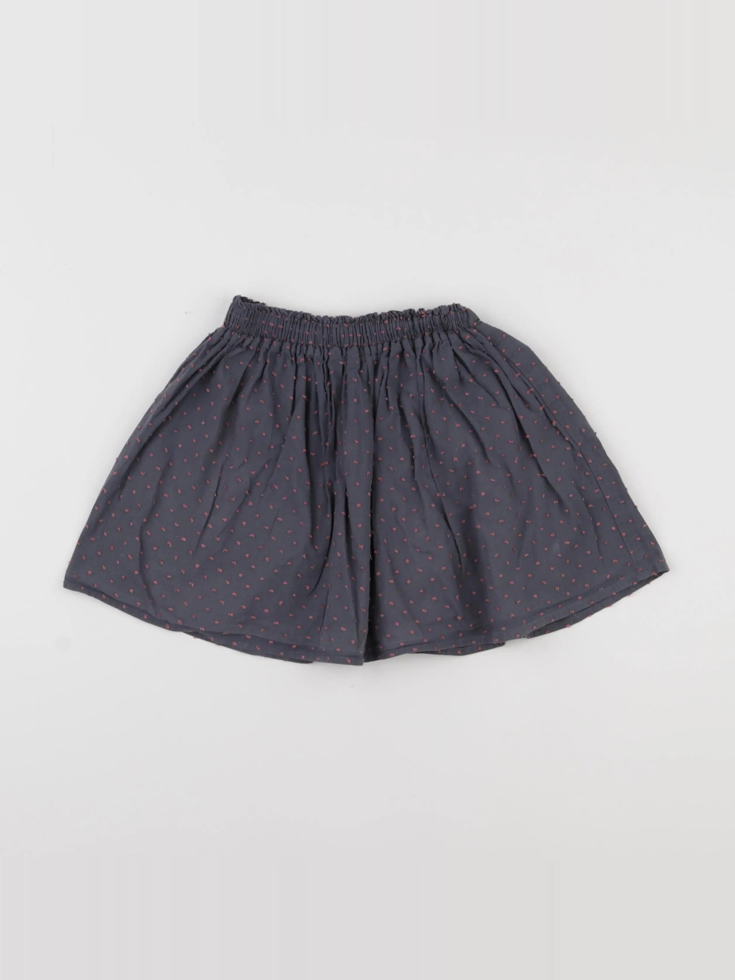 Little Cigogne - jupe gris - 5 ans