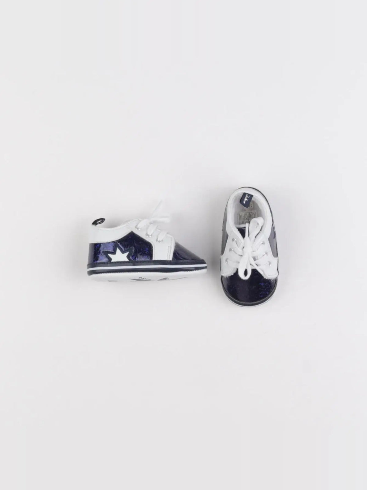 IKKS - chaussons bleu, blanc - pointure 19/20