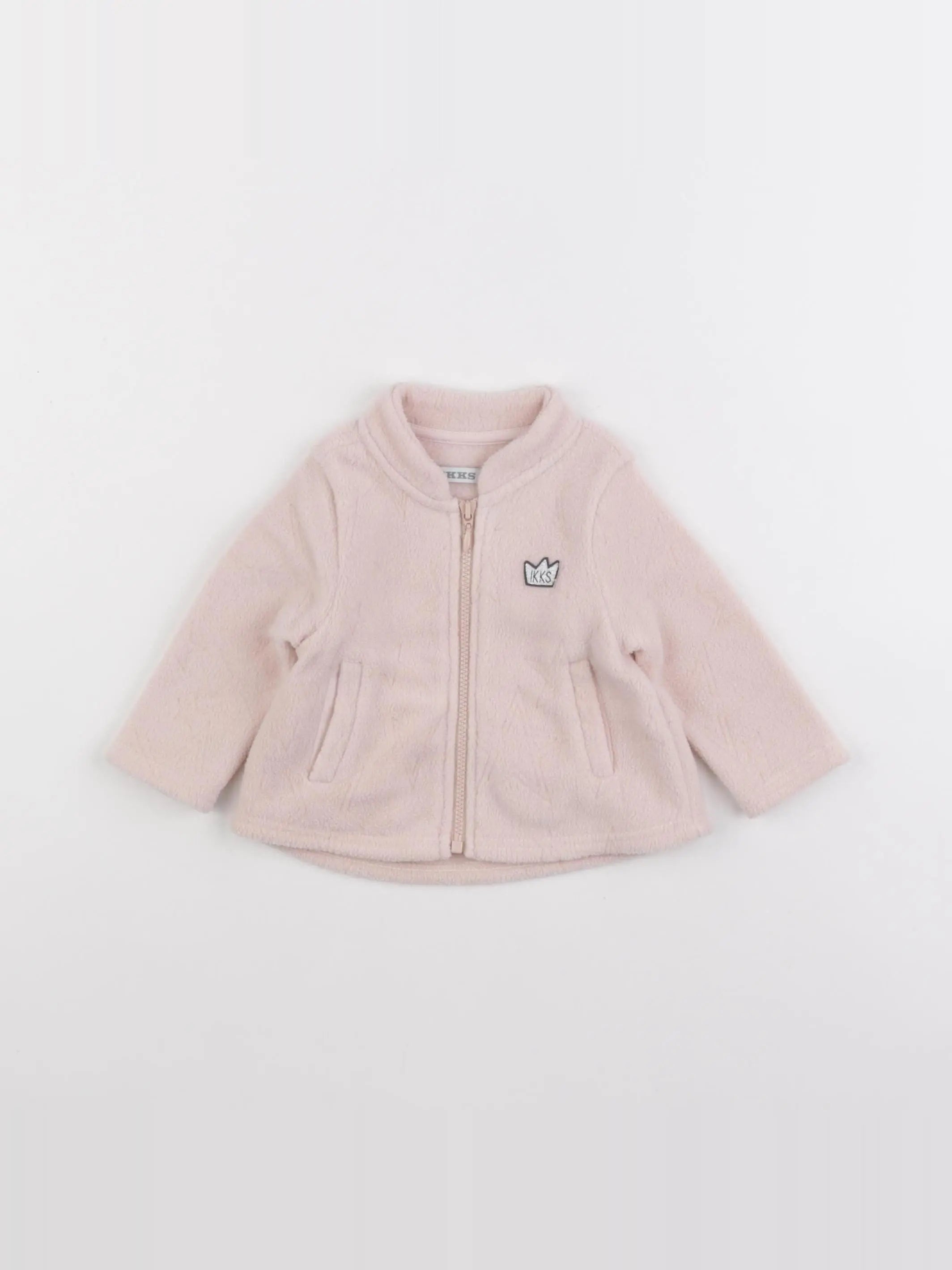 IKKS - polaire rose - 6 mois