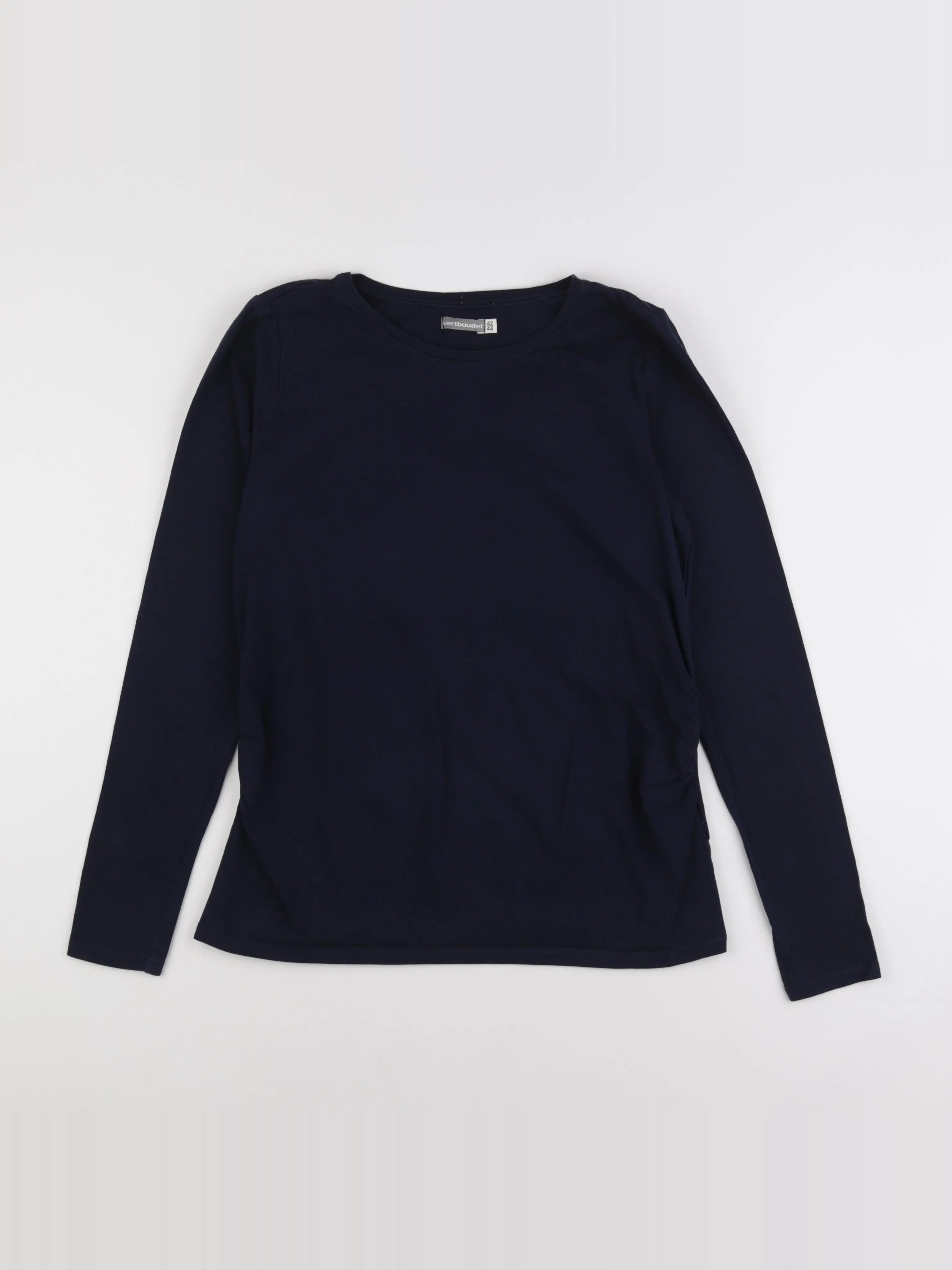 Vertbaudet - tee-shirt grossesse bleu - 42 à 44