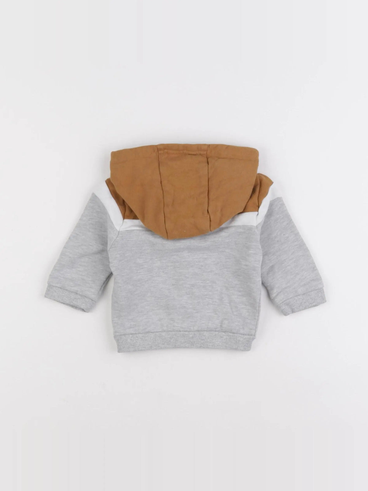 Vertbaudet - sweat gris - 3 mois