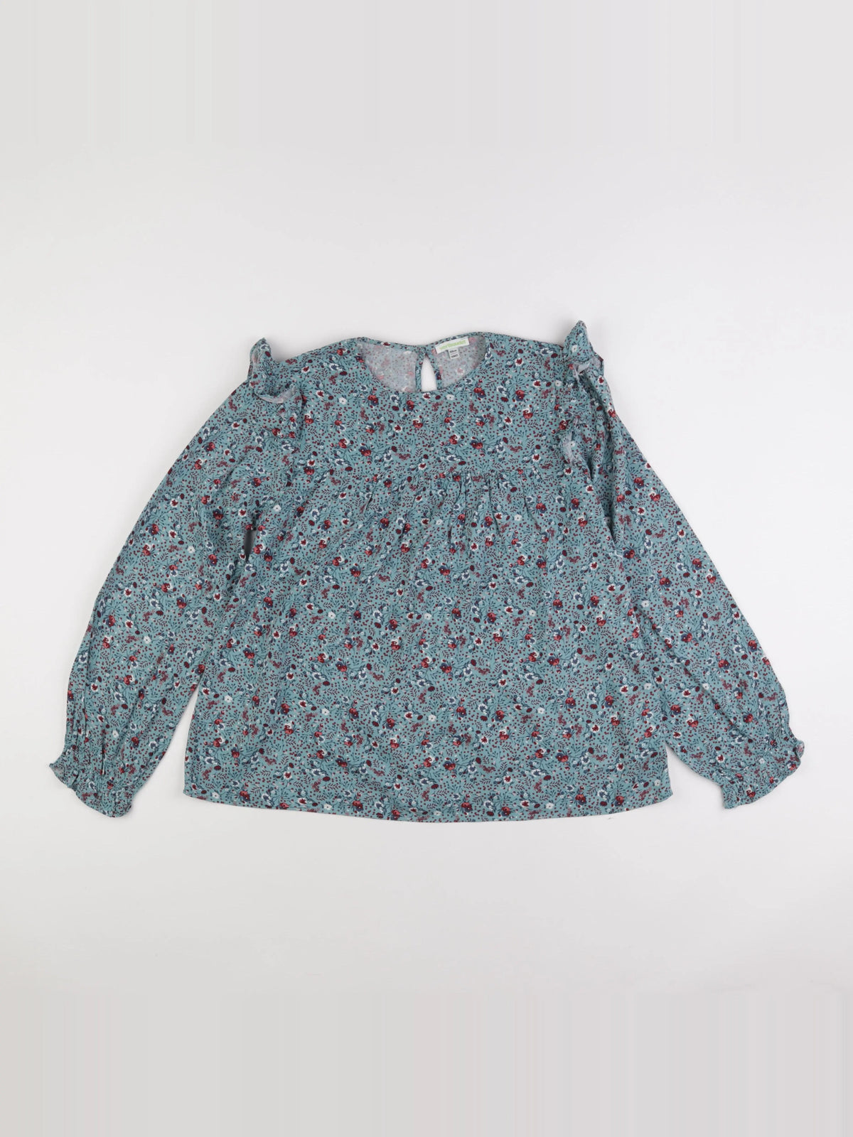 Vertbaudet - blouse vert - 14 ans