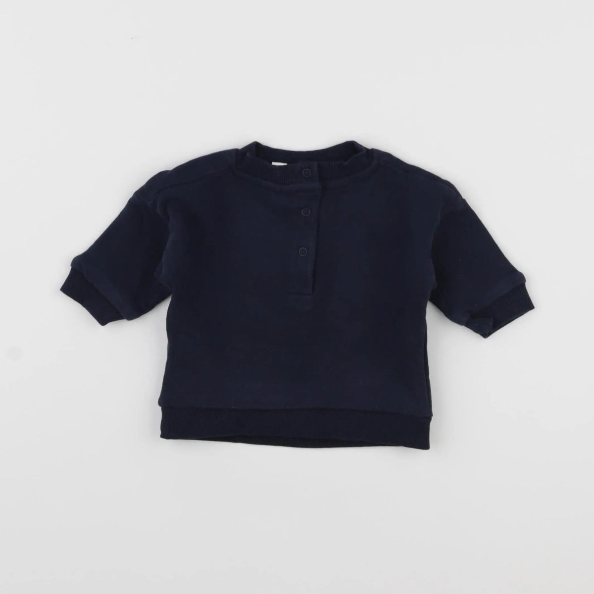 Vertbaudet - sweat bleu - 3 mois