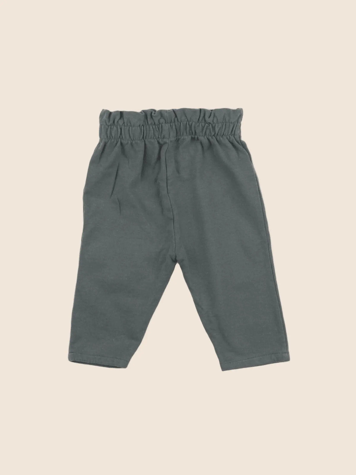 Vertbaudet - pantalon vert - 6 mois