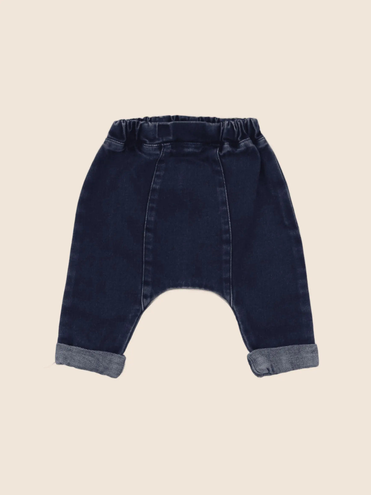 Vertbaudet - sarouel bleu - 3 mois