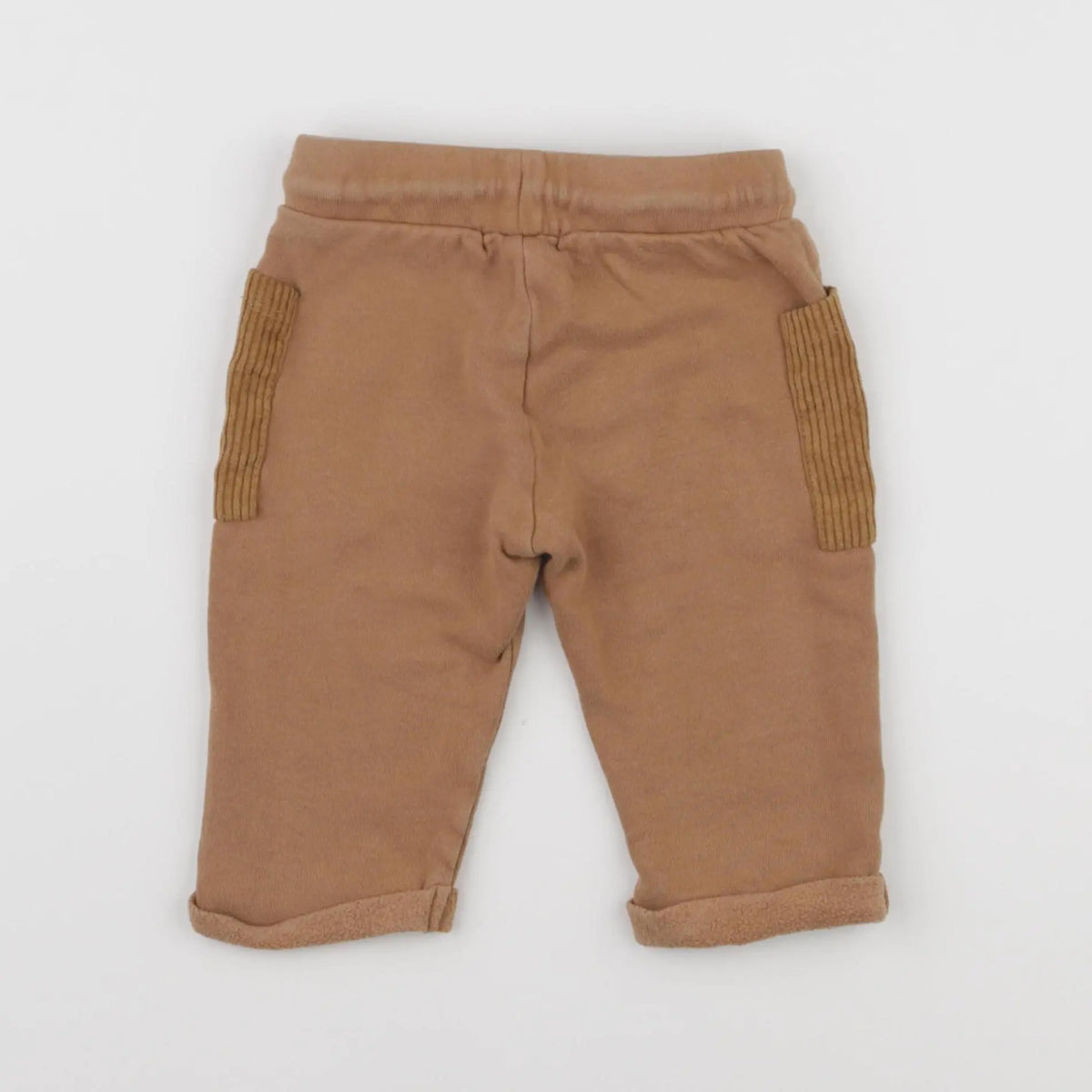 Vertbaudet - pantalon marron - 12 mois