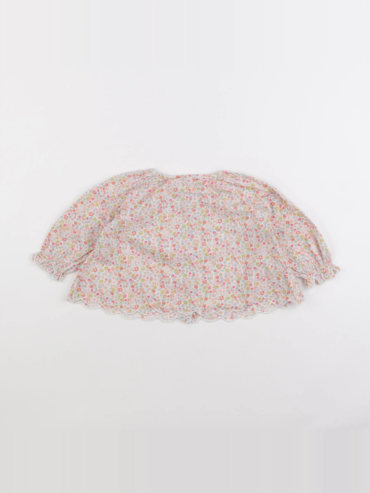 Vertbaudet - blouse rose - 12 mois