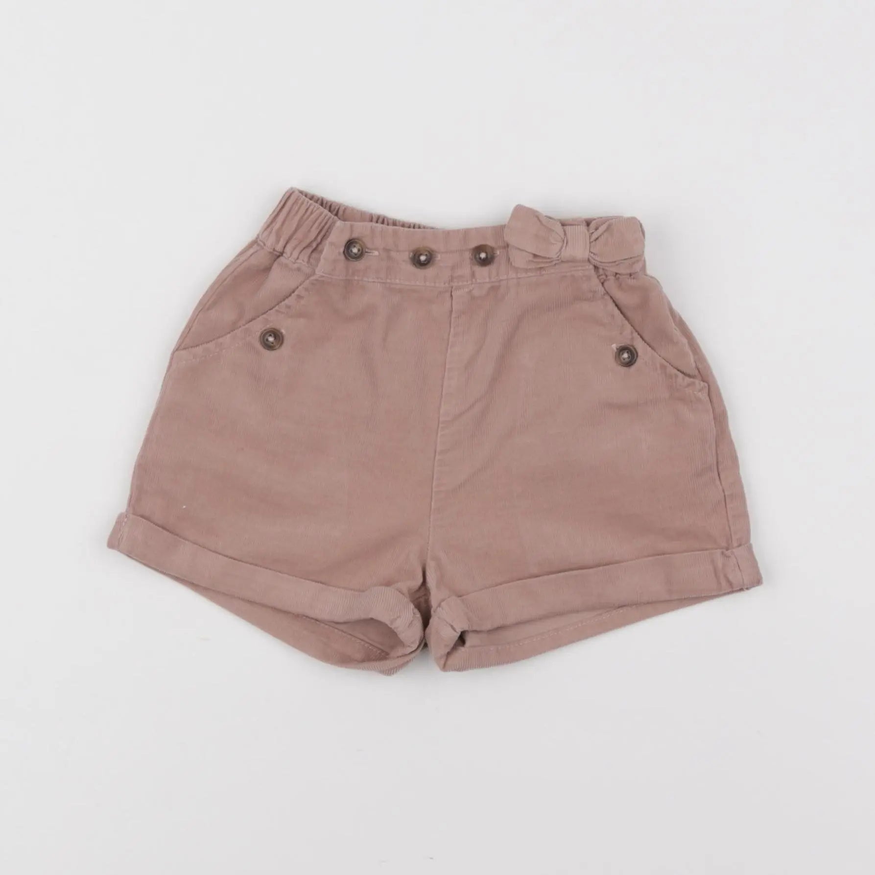 Vertbaudet - short rose - 12 mois