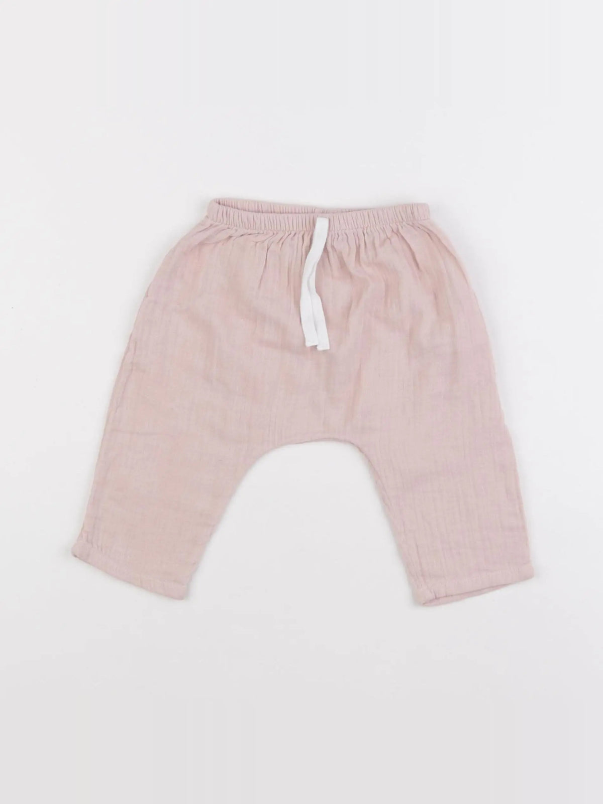 Petit Bateau - sarouel rose - 6 mois