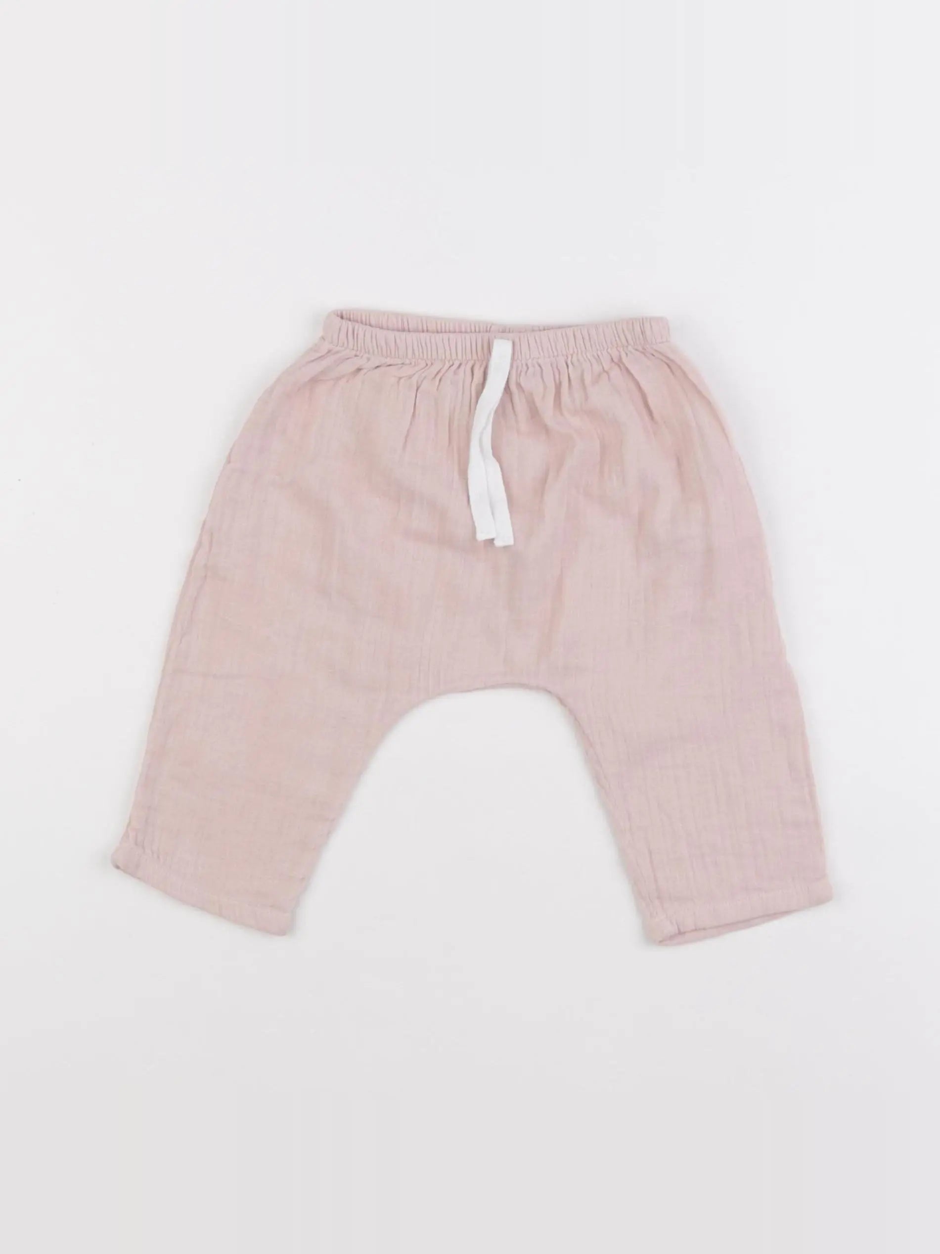 Petit Bateau - sarouel rose - 6 mois