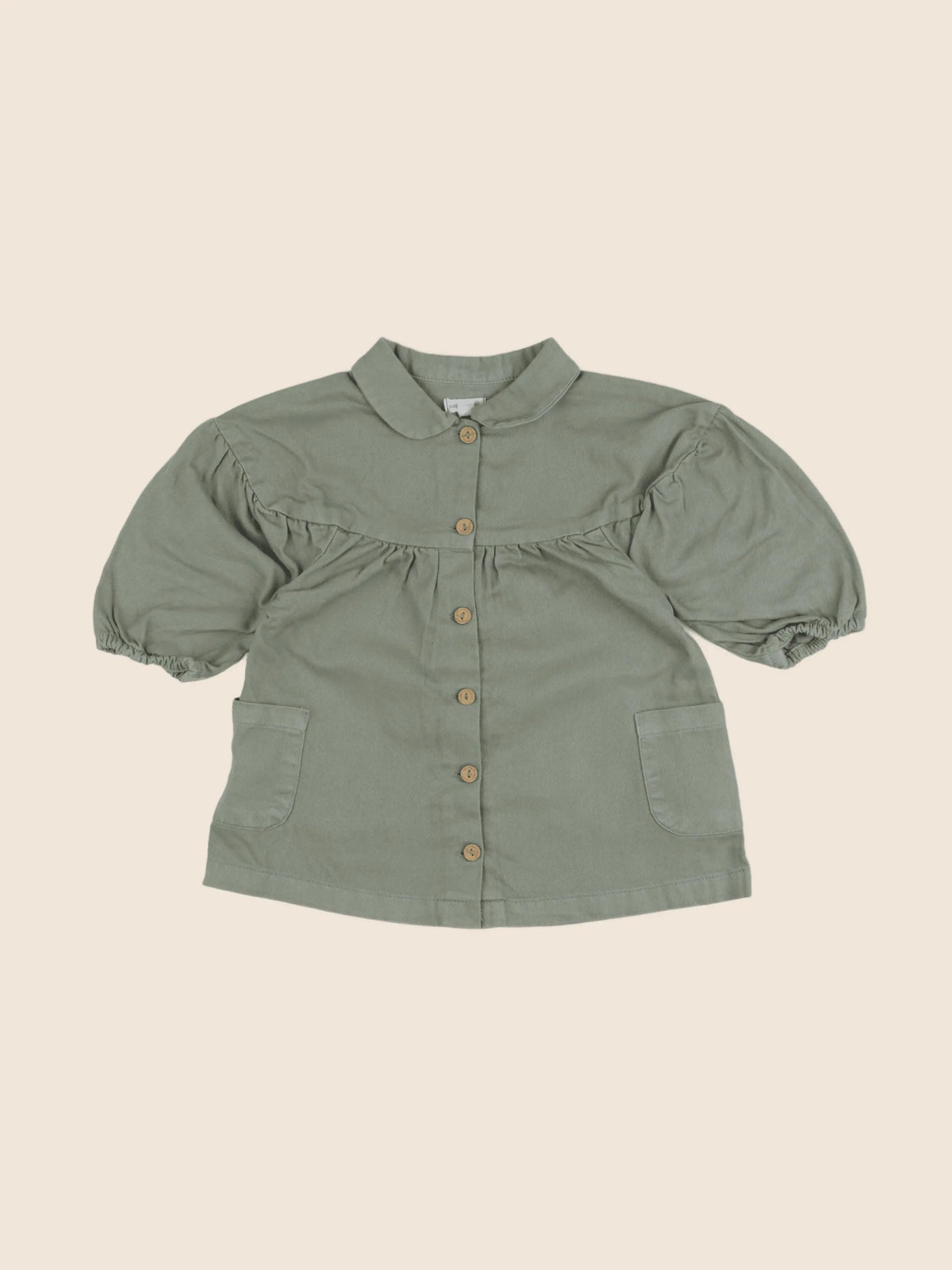 Vertbaudet - robe vert - 18 mois