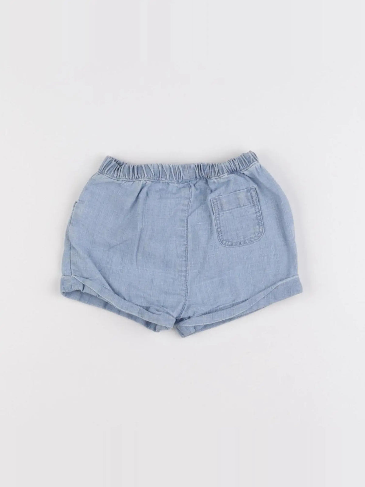 Mango - short bleu - 3/6 mois