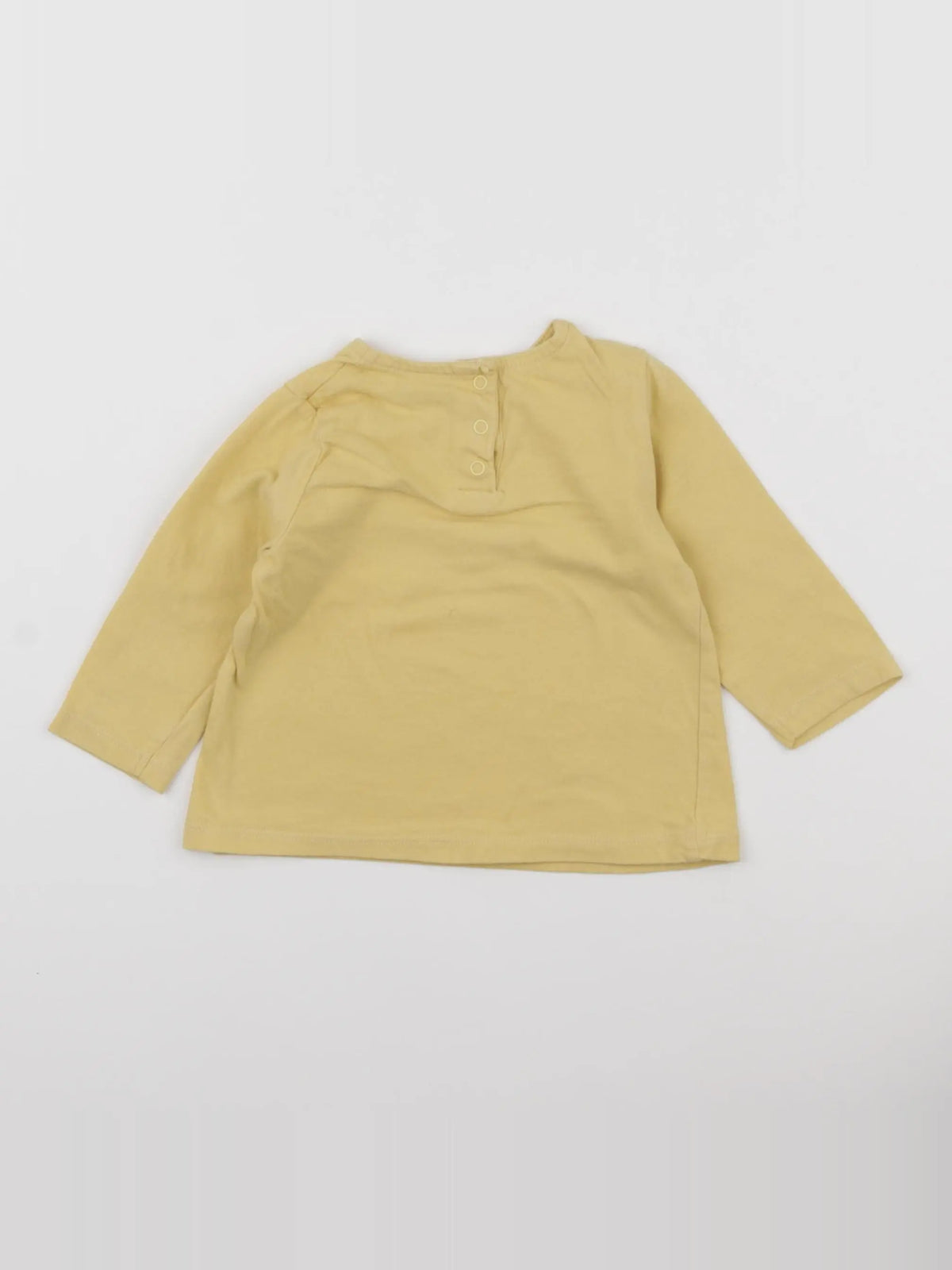Tape à l'oeil - tee-shirt jaune - 6 mois