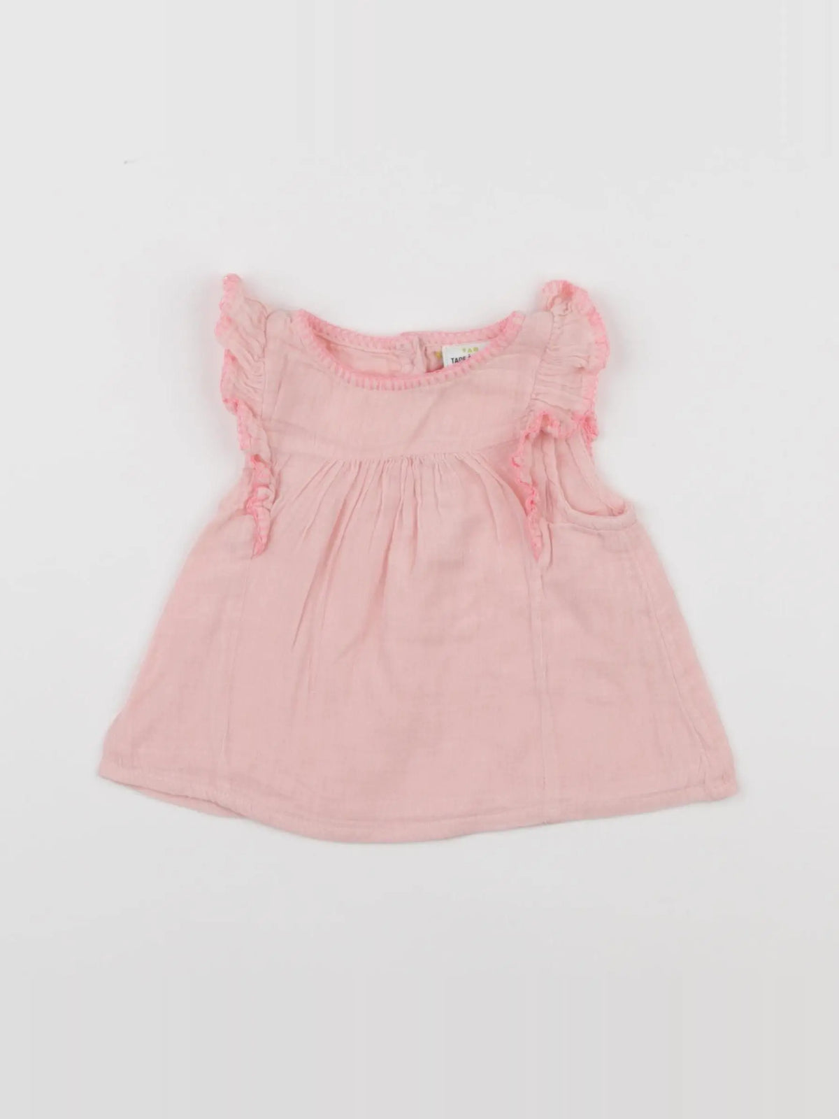 Tape à l'oeil - blouse rose - 6 mois