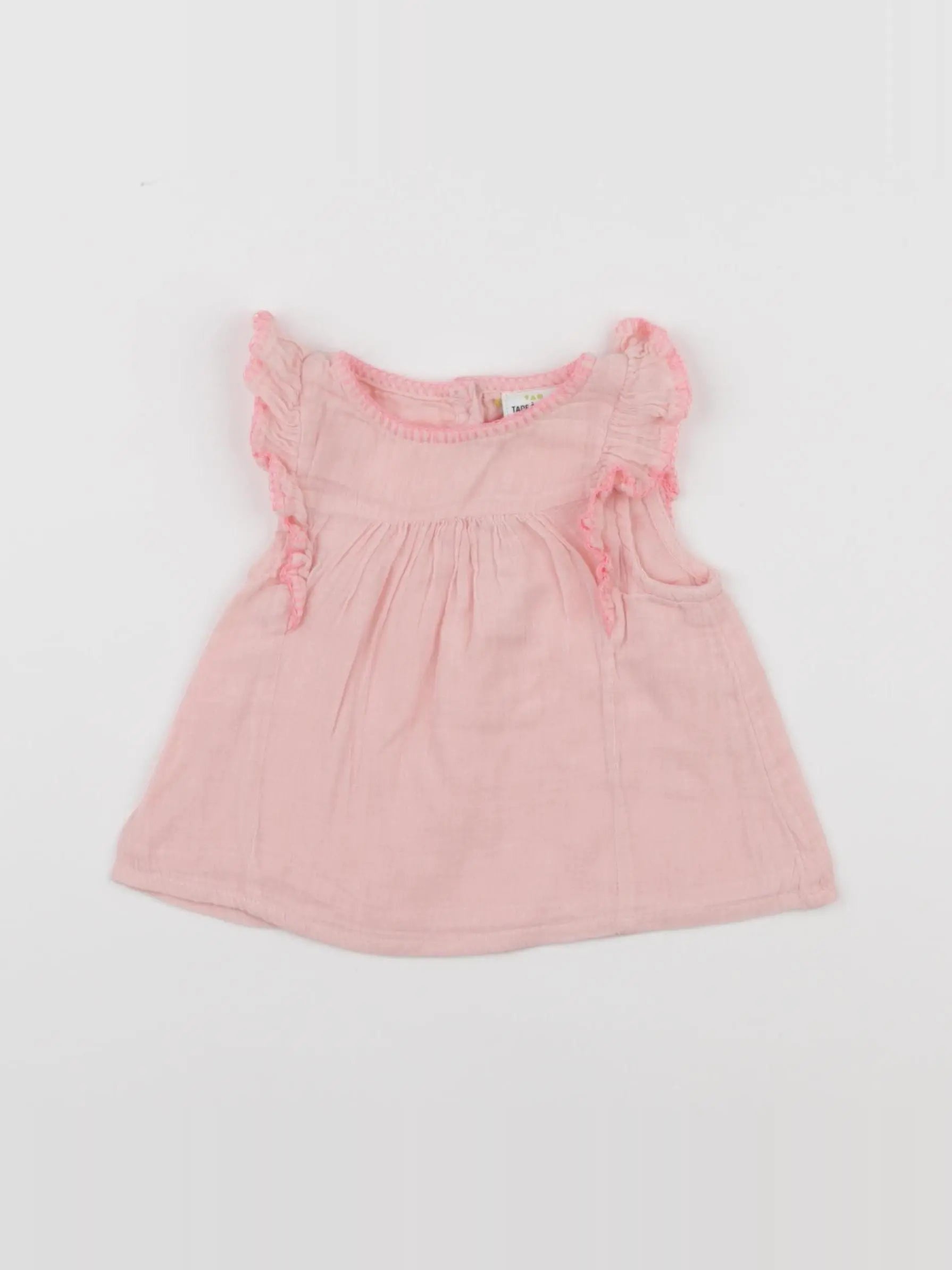 Tape à l'oeil - blouse rose - 6 mois