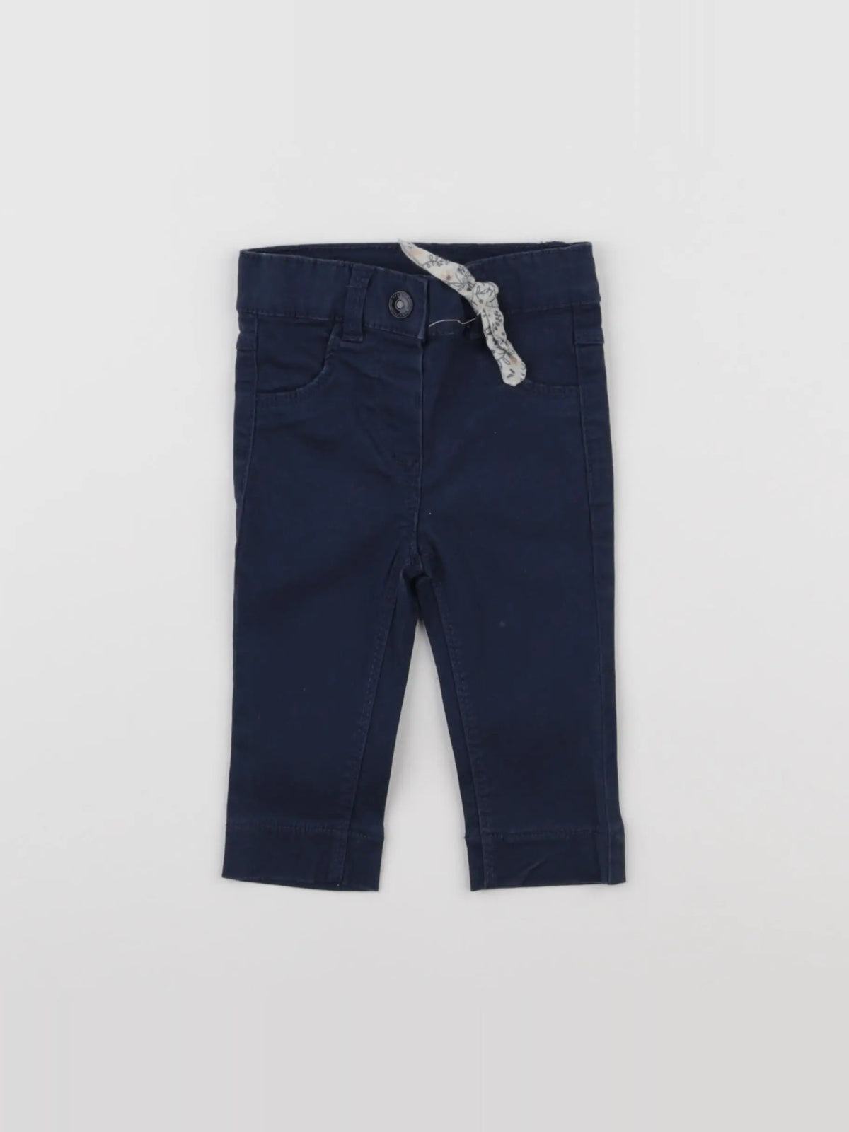 Tape à l'oeil - pantalon bleu - 3 mois