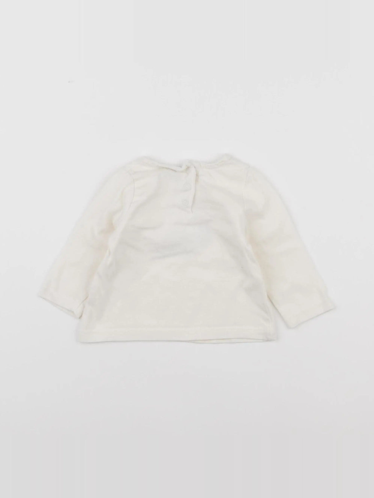 Tape à l'oeil - tee-shirt blanc - 3 mois